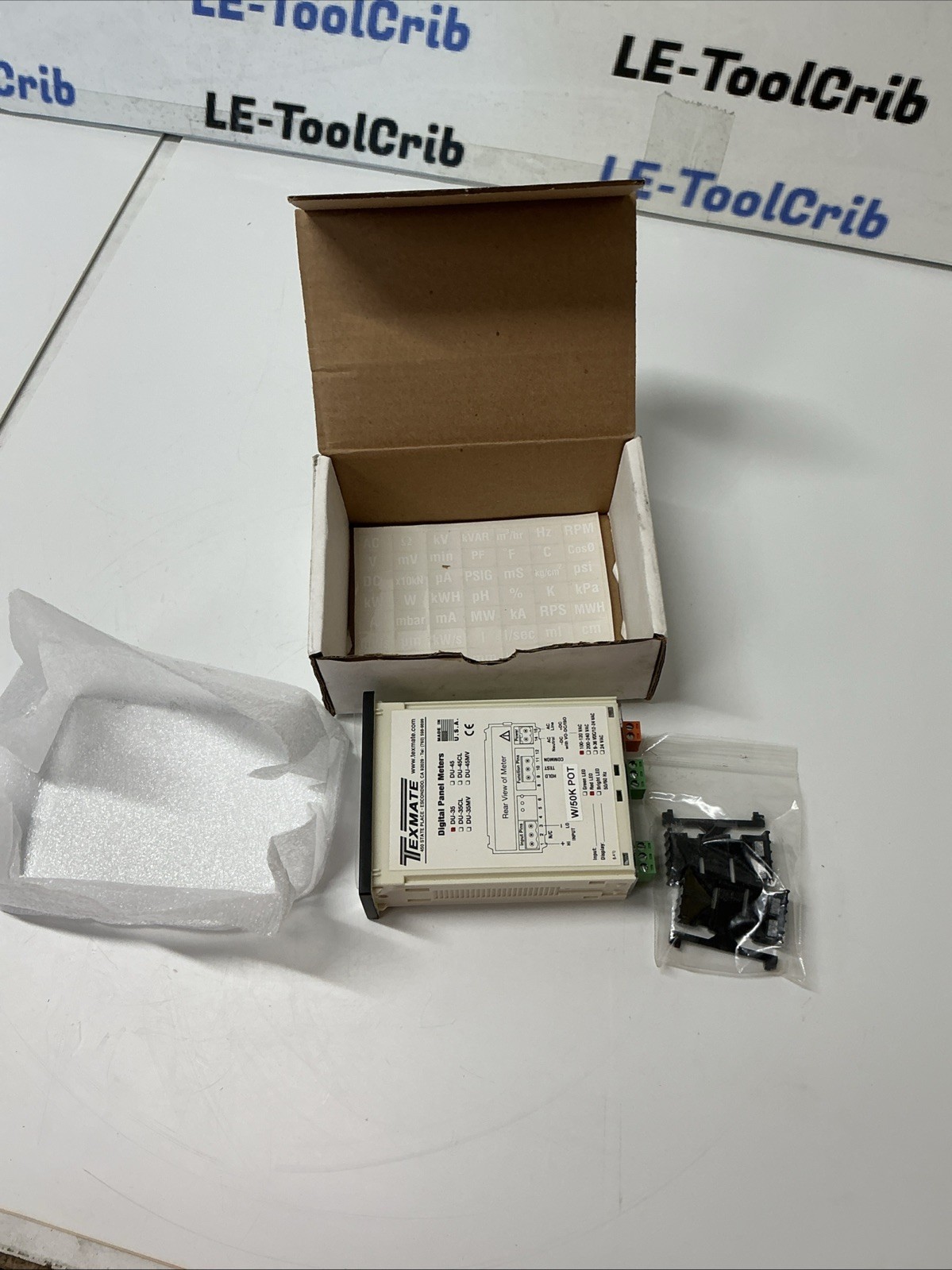Texmate DU-35 Digital Panel Meter. AC-012