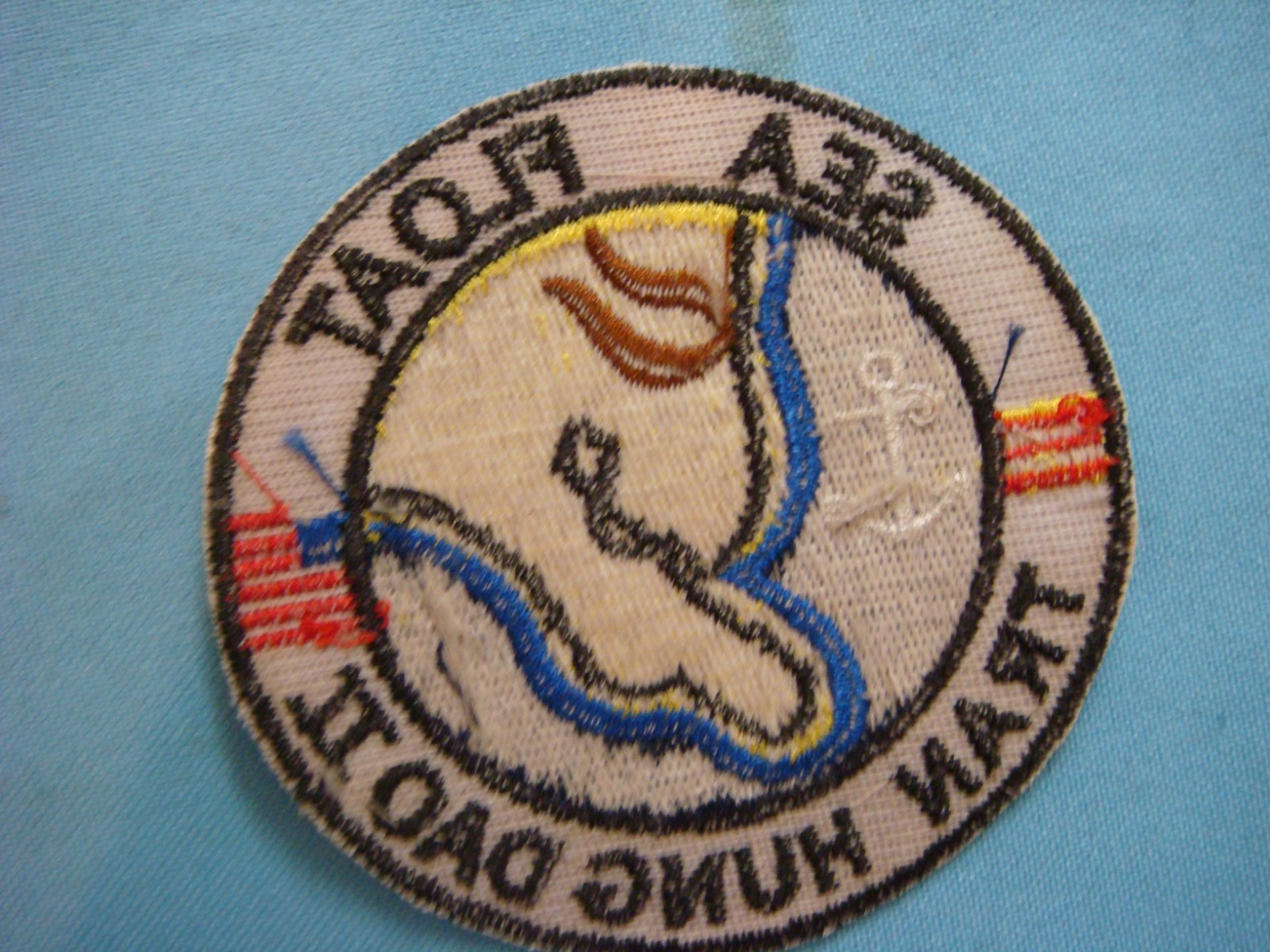 VIETNAM WAR PATCH NAVY OPERATION TRAN HUNG DAO II OPERATION SEA FLOAT