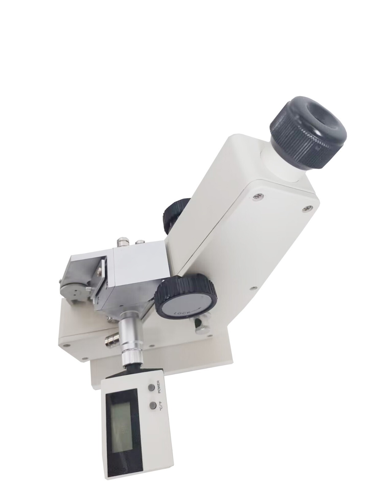 Abbe Refractometer Lab Abbe Refractometer Monocular with Accuracy ±0.0002nD