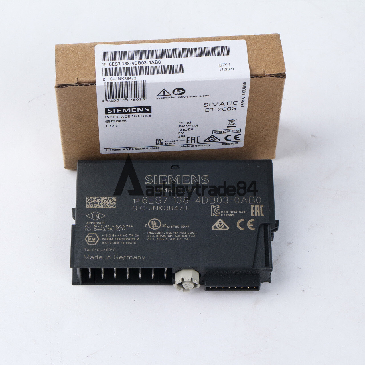 1PCS NEW SIEMENS ELECTRONICS MODULE 6ES7138-4DB03-0AB0 6ES7 138-4DB03-0AB0