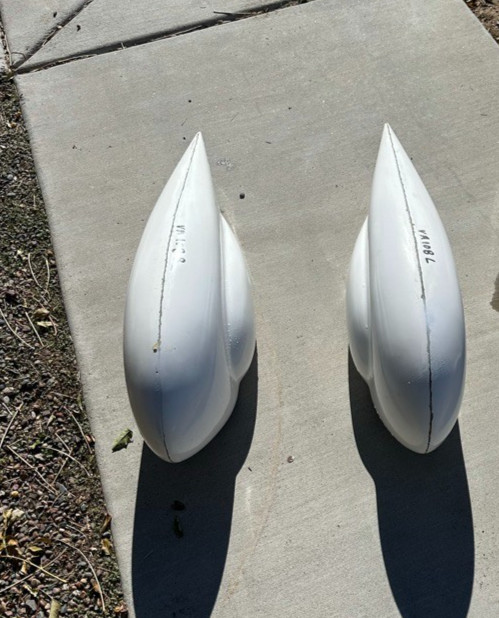 Vans RV Wheel Fairings for mains only