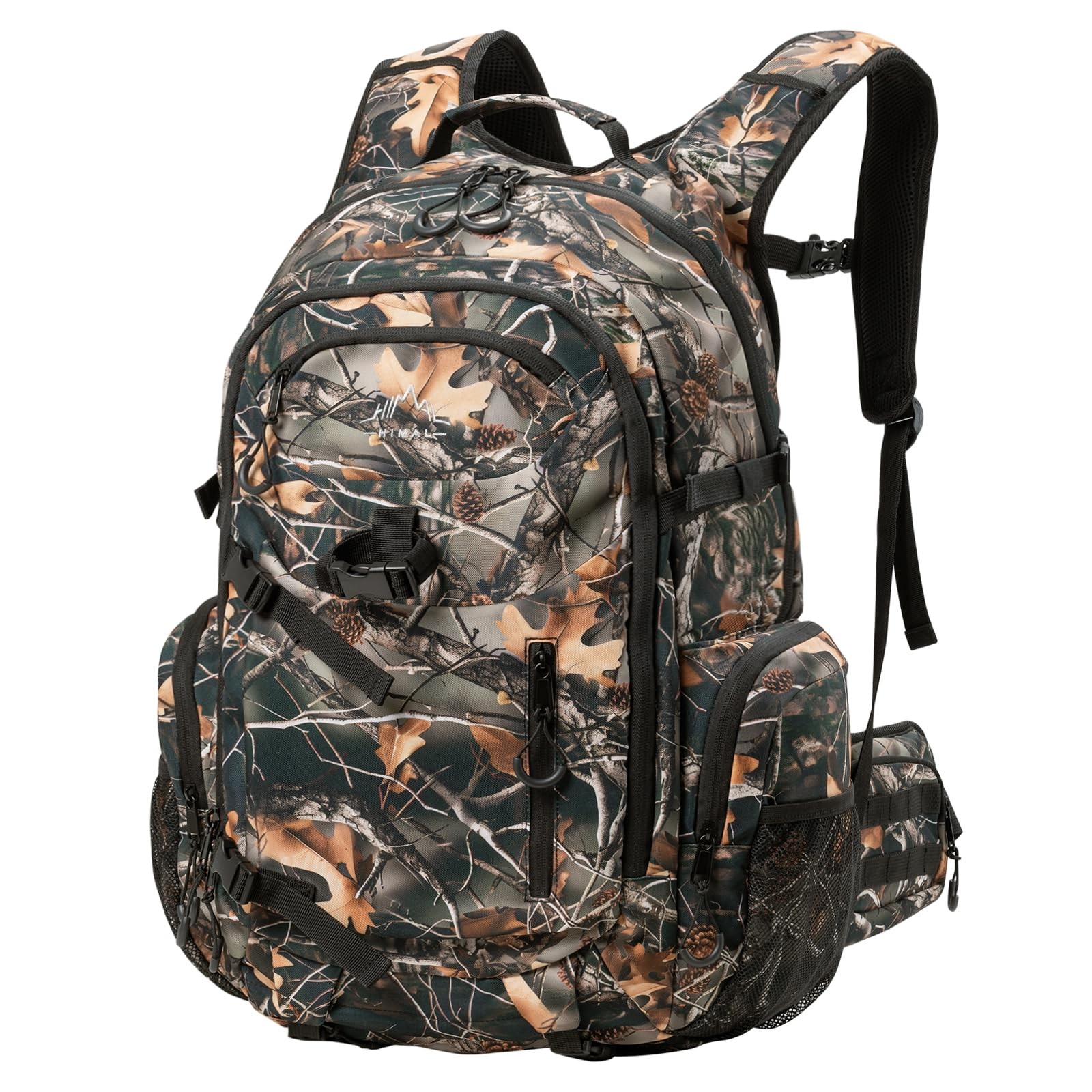 Hunting Backpack for Men, Waterproof Camo Backpacks for Hunt with Rain Cover,...
