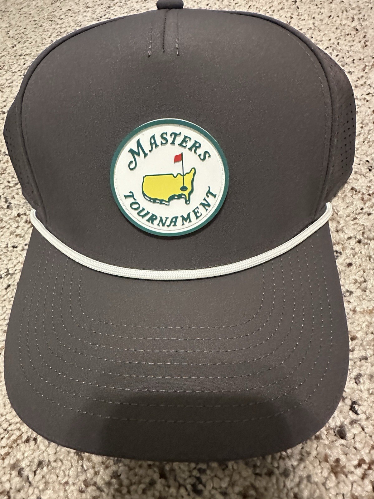 RARE!!!! MASTERS ROPE HAT SNAP BACK - GREY