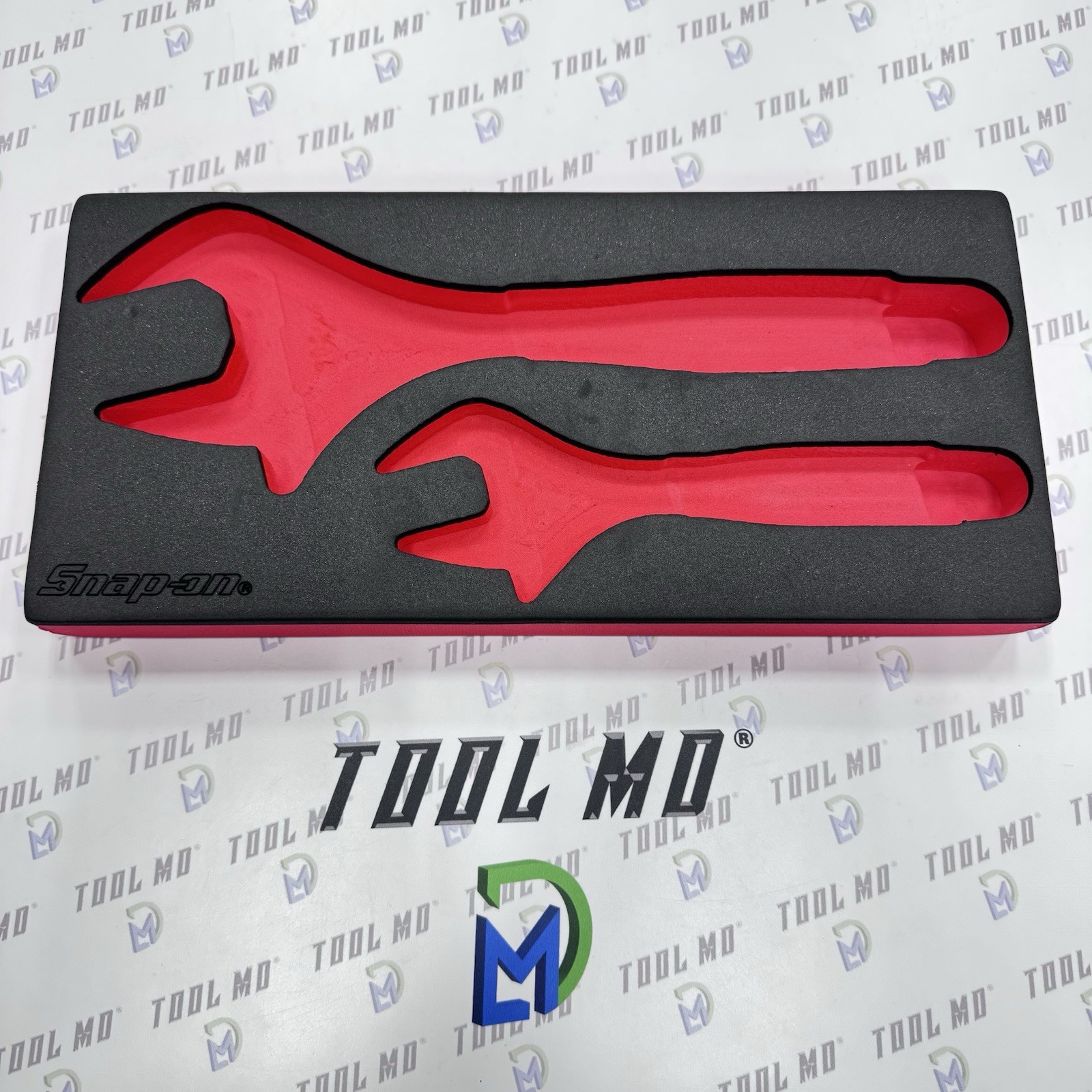 Snap-on Tools RED FOAM ORGANIZER for 2pc Wide Mouth Adjustable Wrench Set