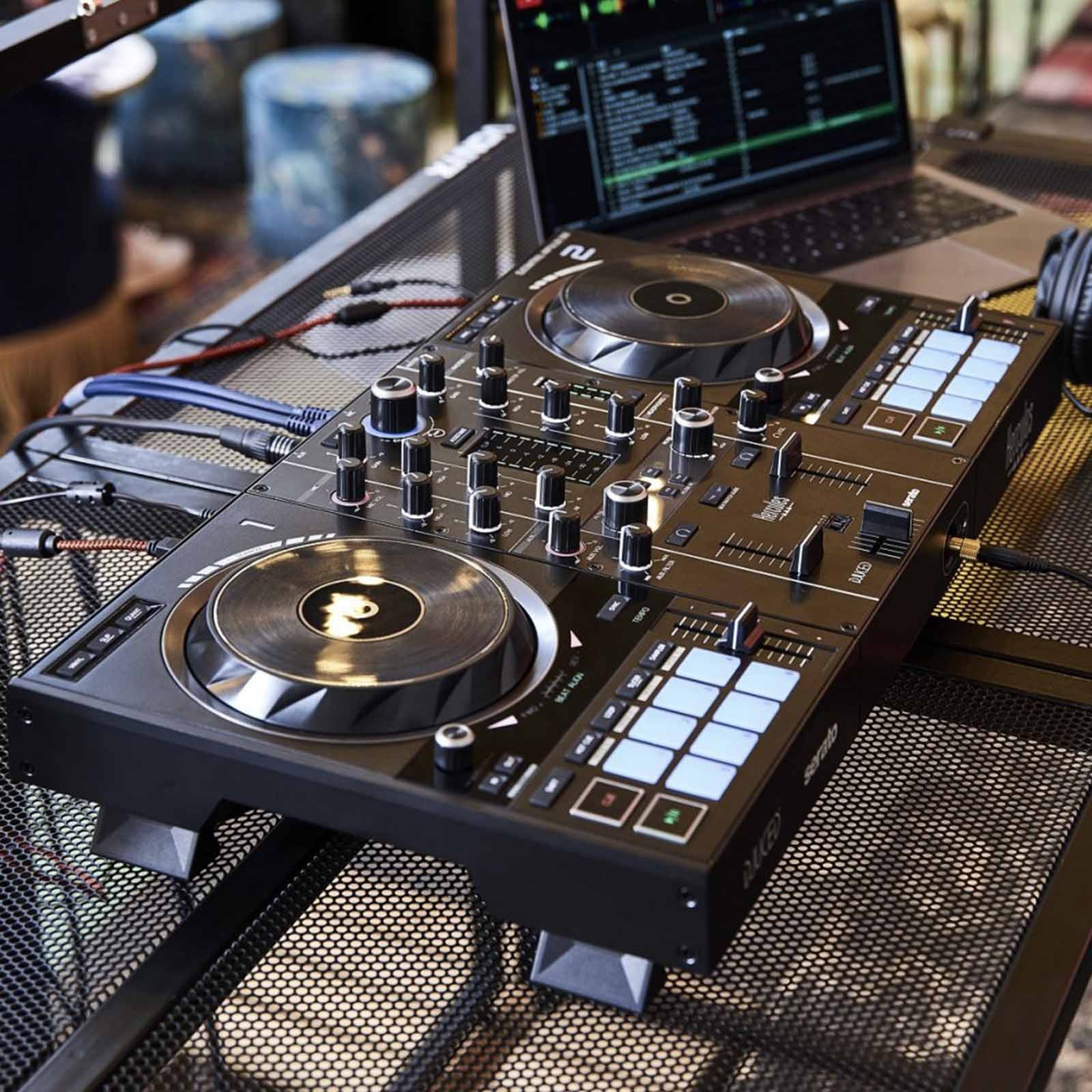 Hercules DJControl Inpulse 500 Controller with (2) AS-2112BT Speakers