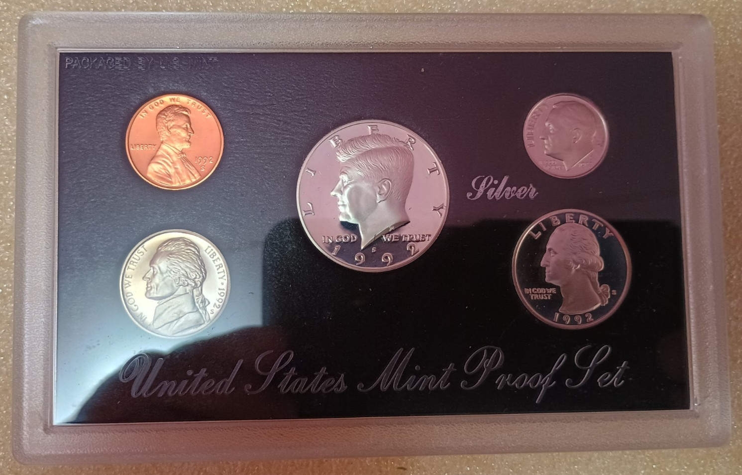 1992-S Silver Proof Set – OGP & COA – Complete