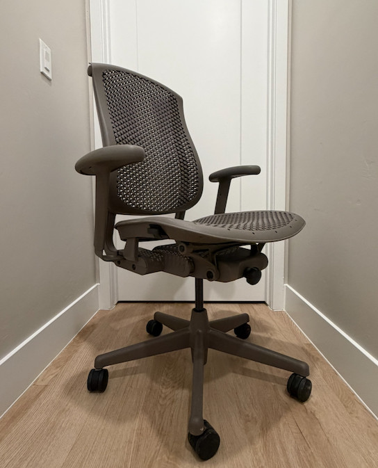 Herman Miller Celle Chair Gray | Ergonomic Office Chair | 9.5/10 | Free Shipping