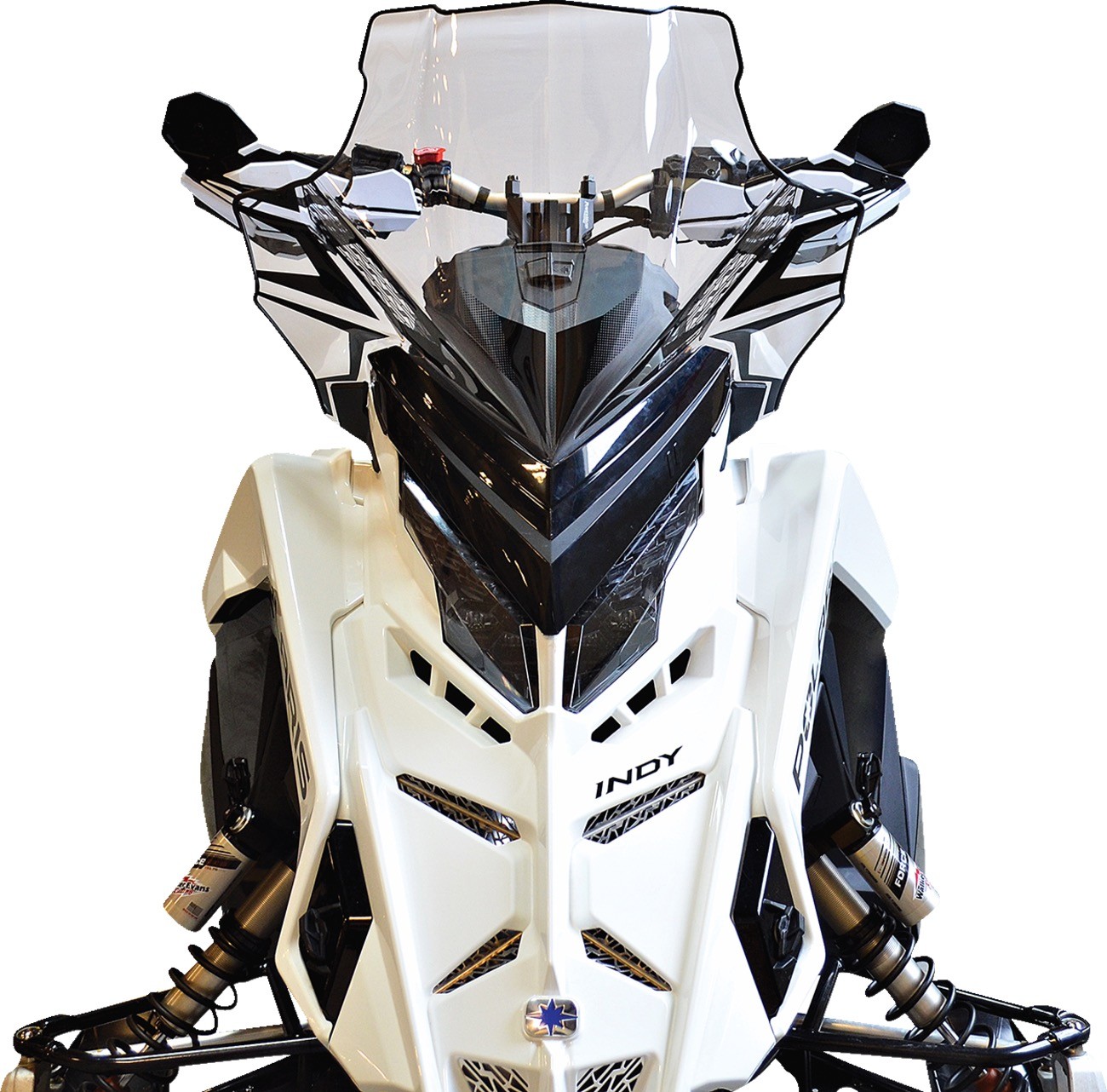 POWERMADD 14630 Windshield - Mid - 18" - Polaris