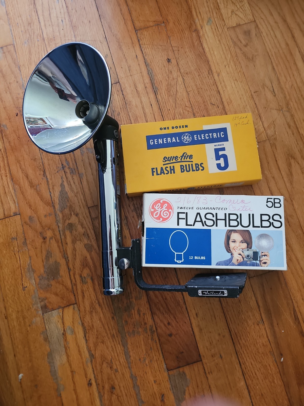 Heiland Flash Reflector  + 24 Flash 💡 Bulb !!!