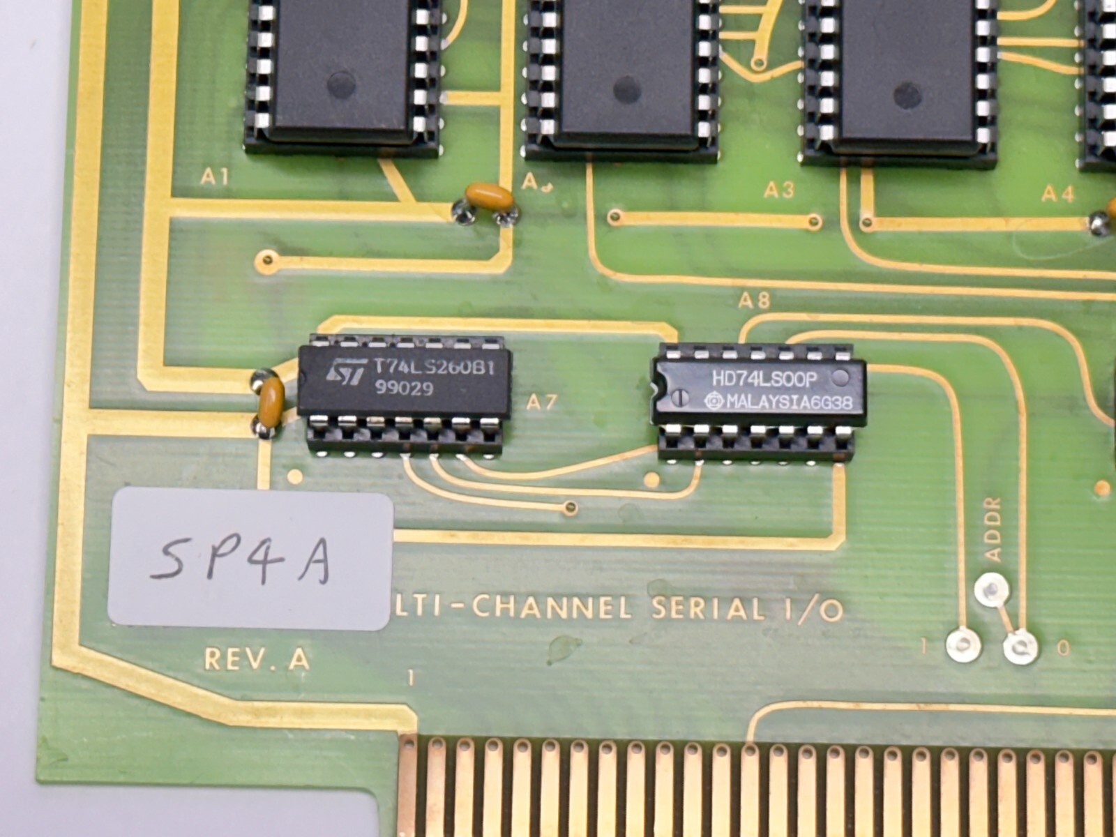 Eberline 11199-C01 Rev A Multi-Channel Serial I/O SP4A