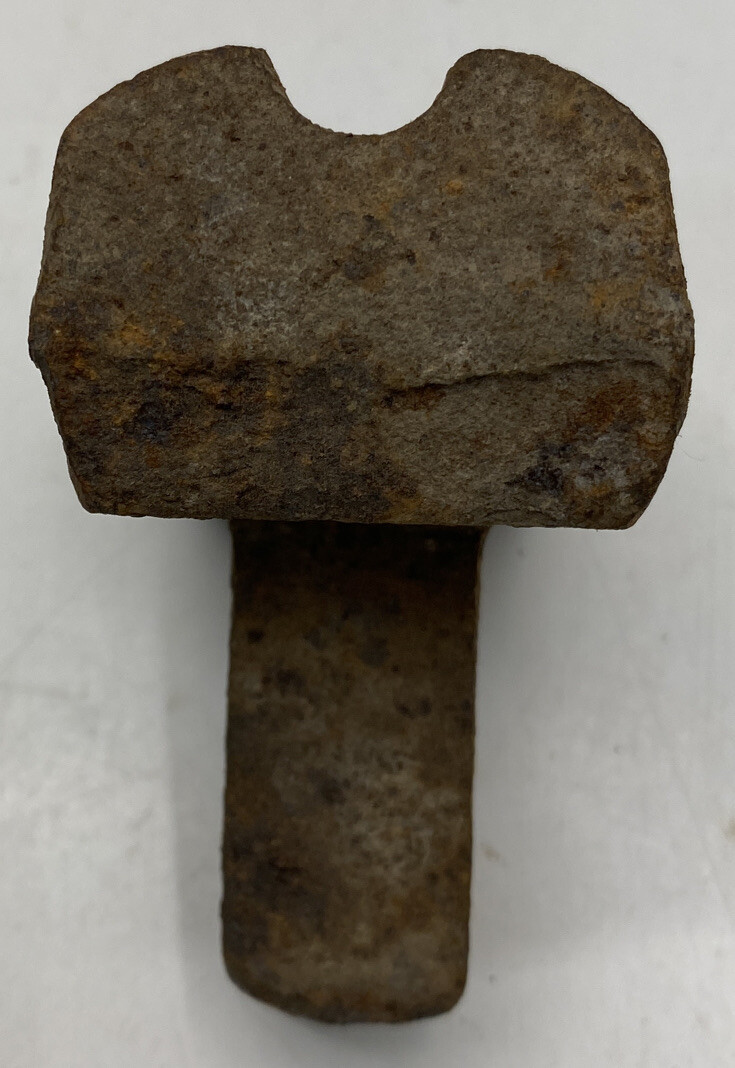 VINTAGE BOTTOM SWAG BLACKSMITH/ANVIL-HARDY 5/8” HARDIE SHAFT