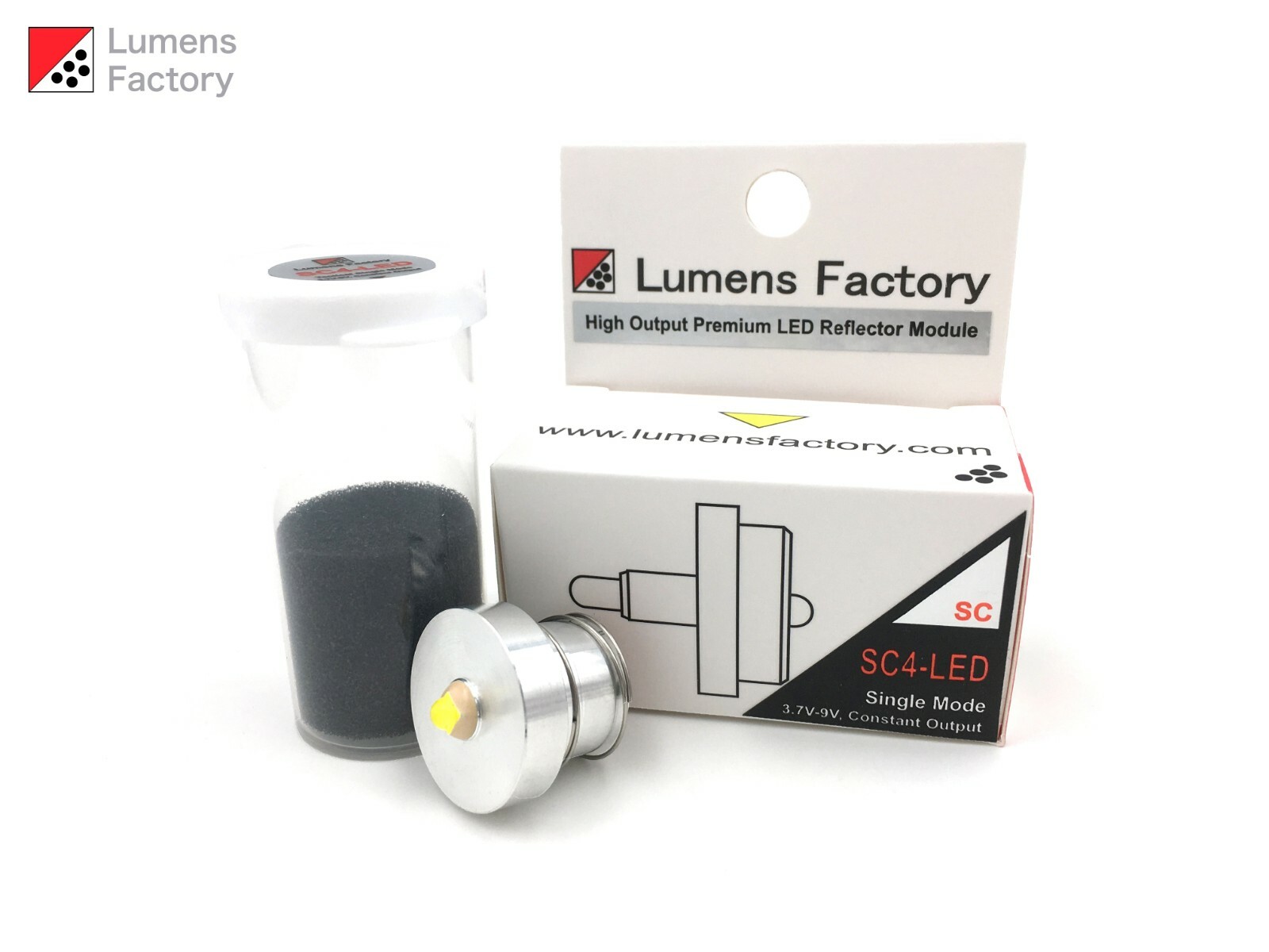 LED Upgrade Drop-in Module for Streamlight Super Tac, Super Tac X (850 Lumens)