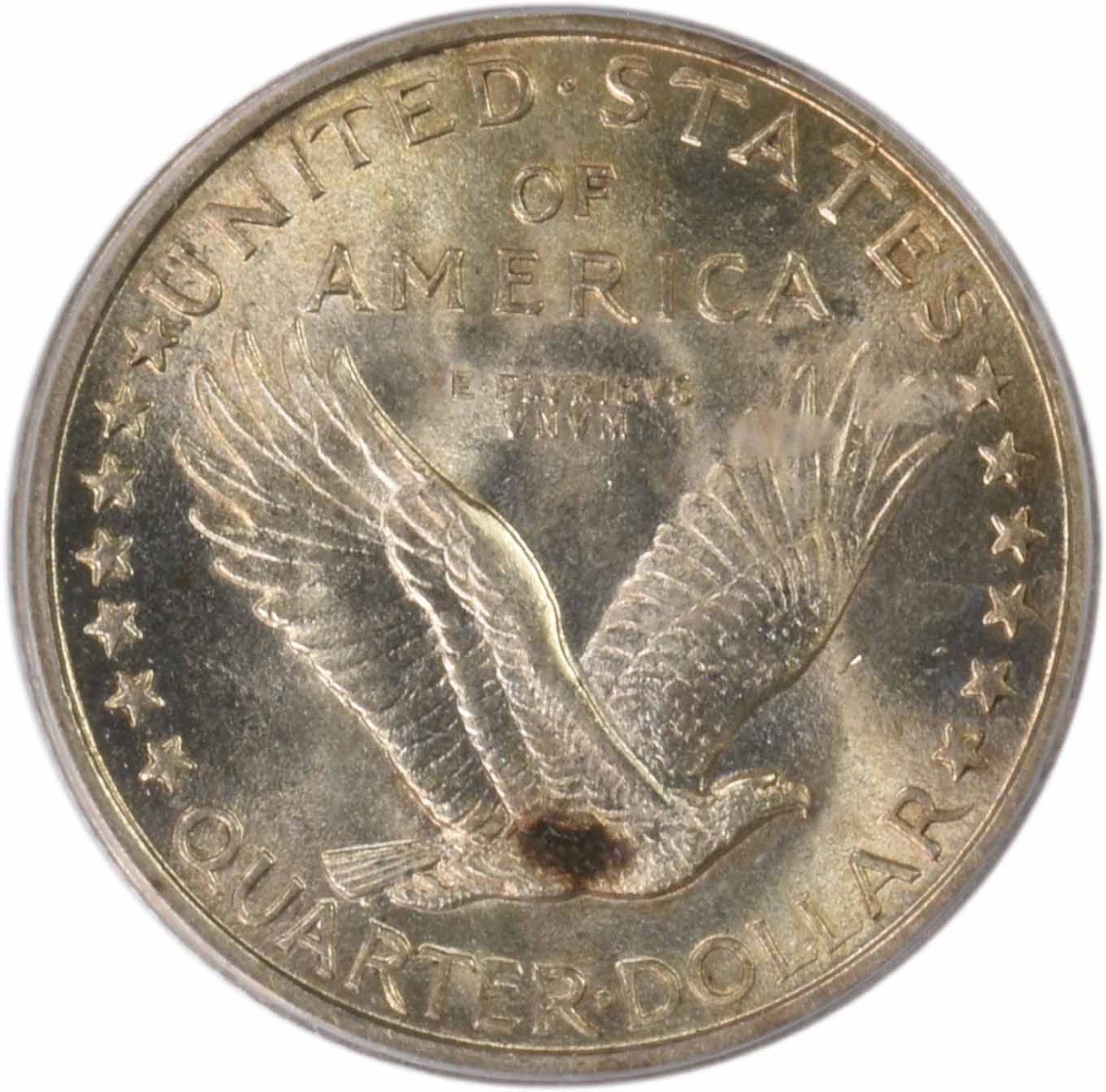 1917-D Standing Liberty Silver Quarter Type 1 MS64FH PCGS