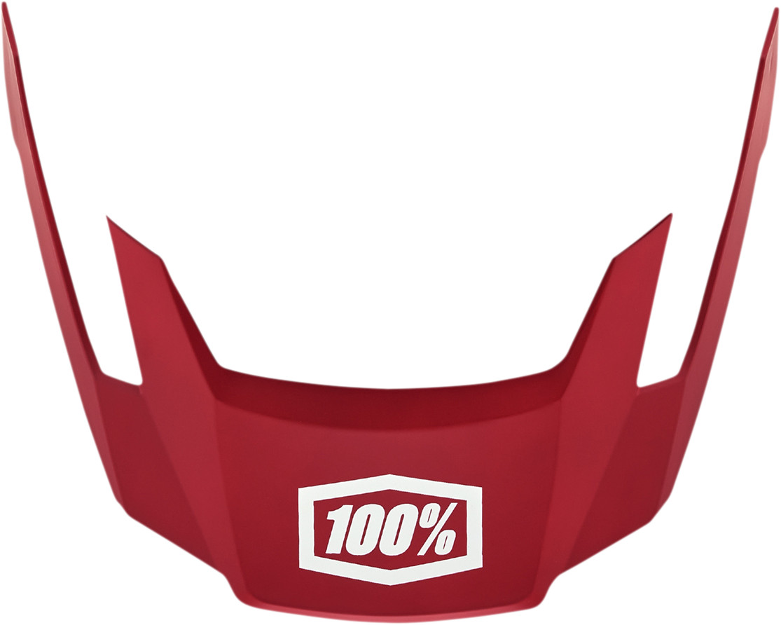 100% - 89025-00003 - Altec Visor - Deep Red - XS/S