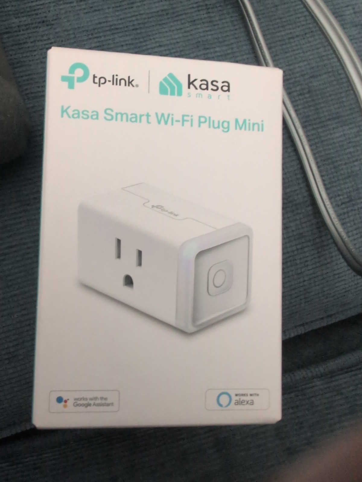 TP-LINK Kasa Smart Wi-fi Plug Mini - White (HS105) NIB Single Outlet