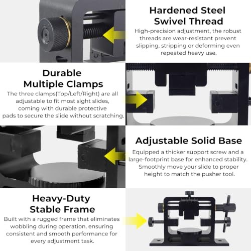 Precision Alignment Tool, Heavy Duty Alloy Jig for Home Workshop | ALL-IN Black
