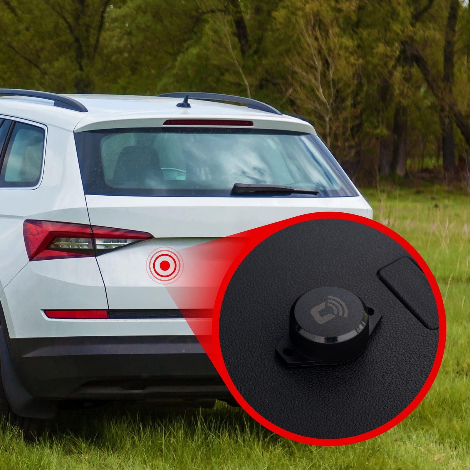CARLOCK BT Vibration Sensor Add-on - Improved Car Theft Protection and...