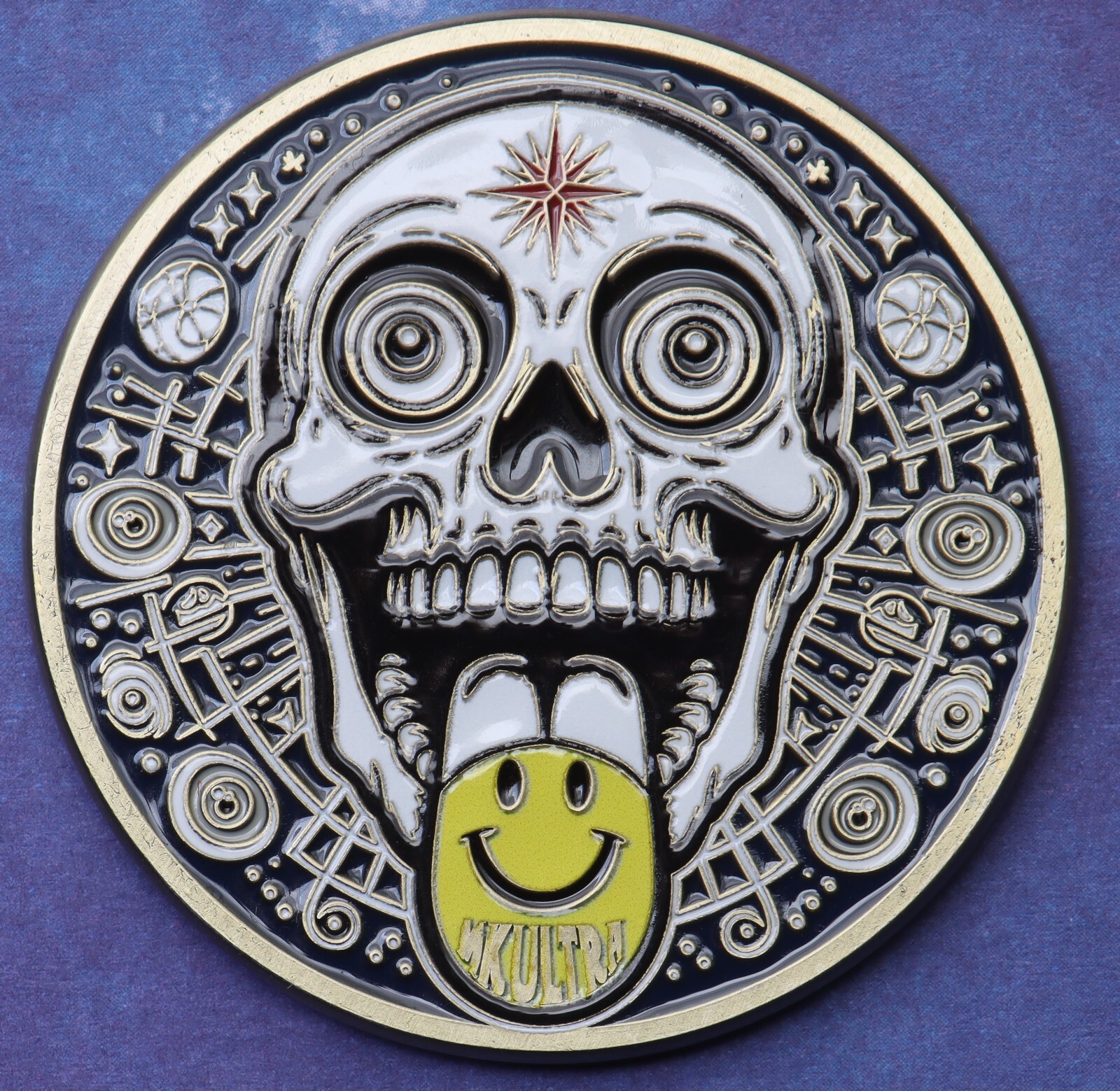 2" CIA PROJECT MKULTRA CHALLENGE COIN PSYOPS OPERATIONS SOD COVERT