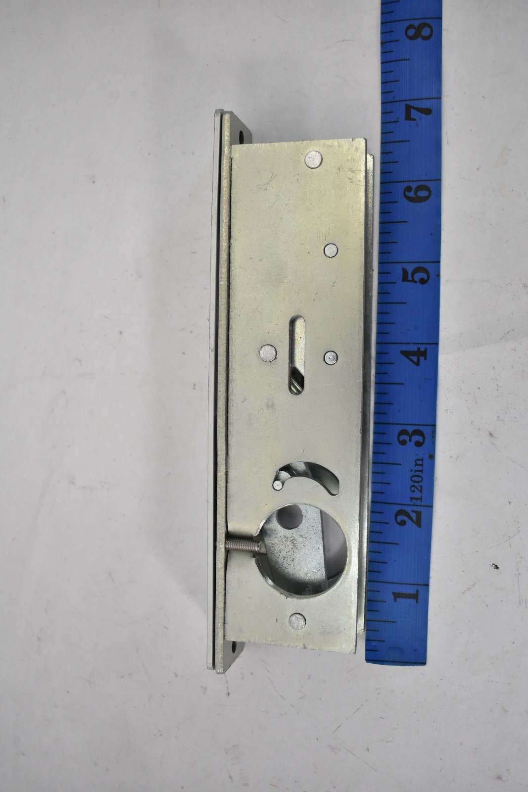 Deadlock Assembly Set Clear Anodized Aluminum Block Replacement Unit READ
