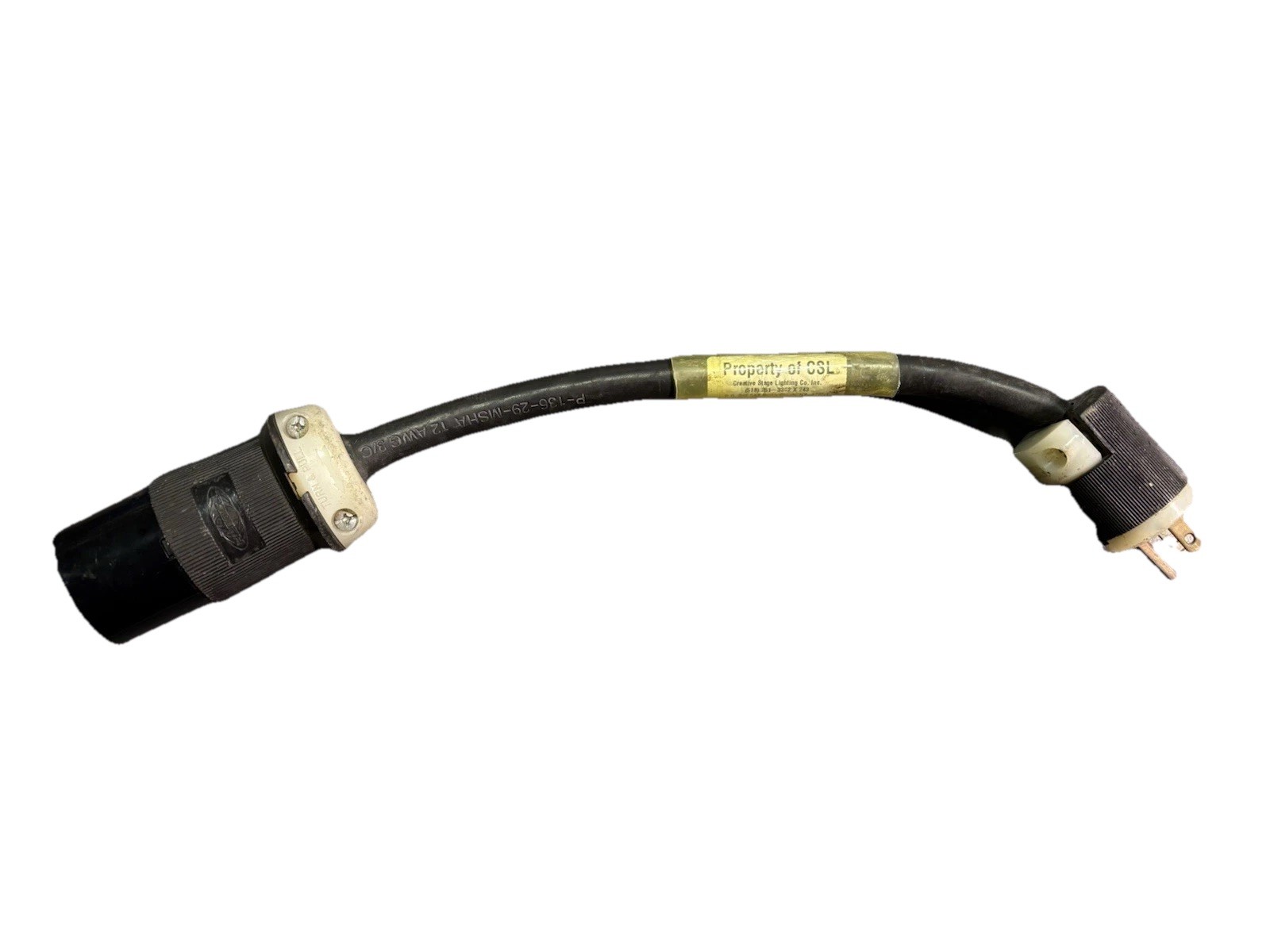 Male ED to Female L6-20 SP F Adapter Cord