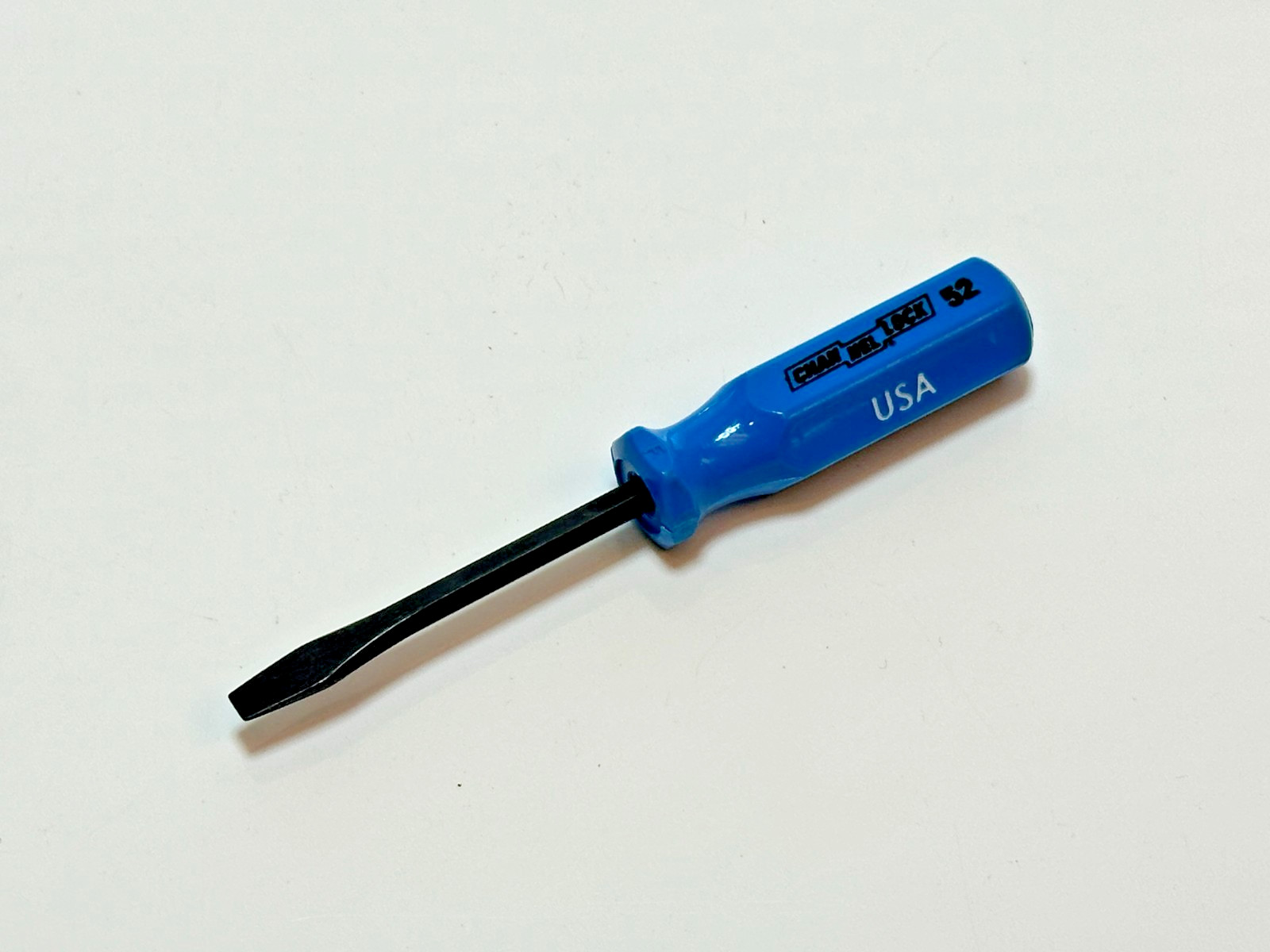 Channellock Tools USA (New Old Stock, NOS) No. 52 4" Flat Slotted Screwdriver