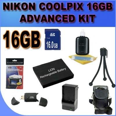 BigVALUEInc Super Starter Saver Nikon Accessory Bundle - Lithium Ion Battery...