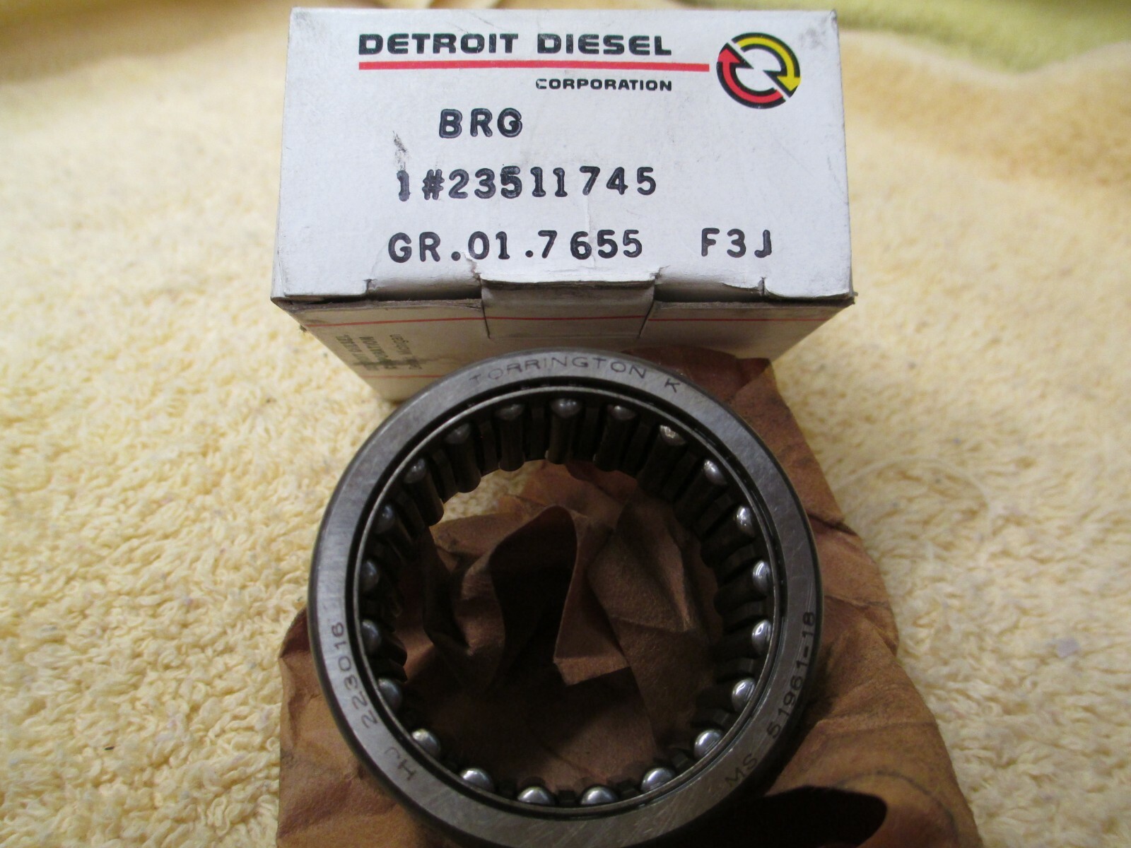 Detroit Diesel 23511745 ACCY Drive Bearing, Torrington HJ 223016, Needle Brg, C8