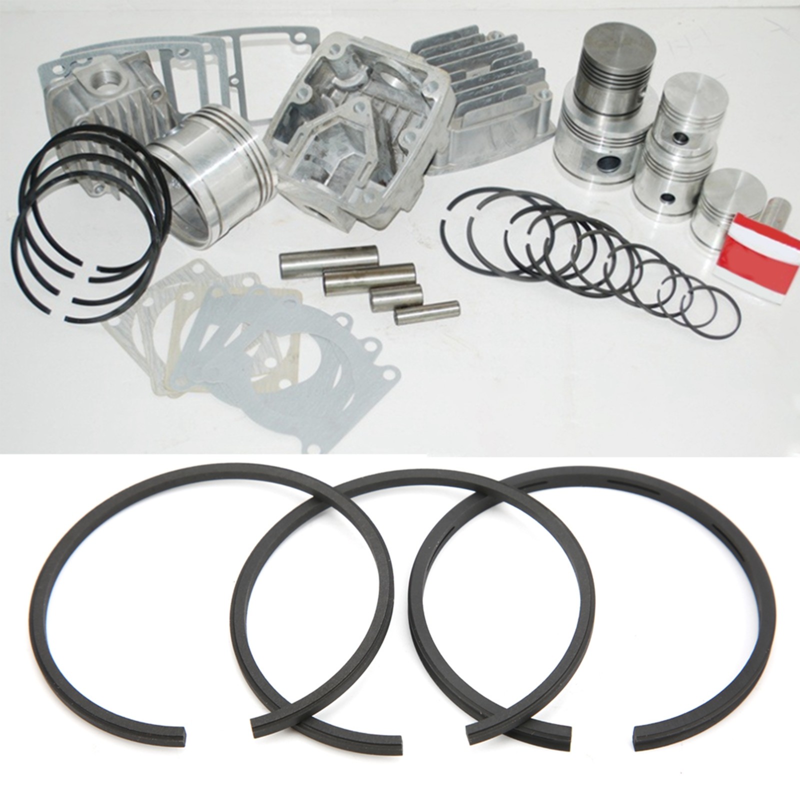 3 Pcs 65mm Piston High-Quality Replacement For Air Compressor Premium