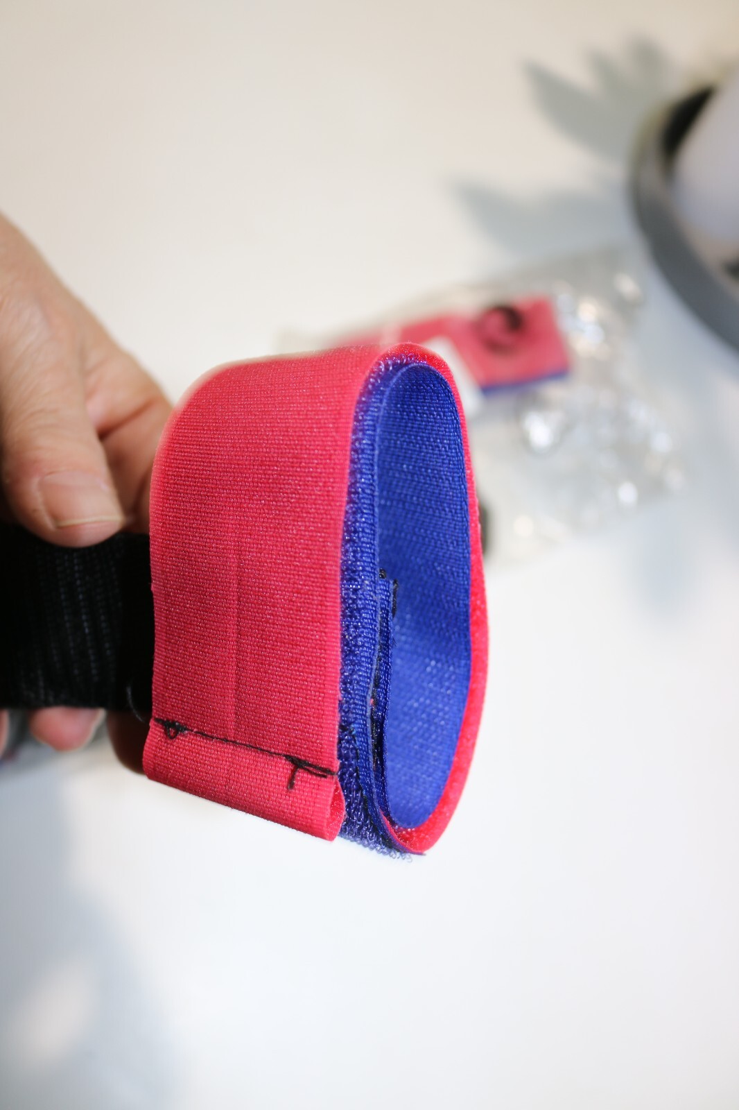 The Coil Cord Cable Keeper Organizer Straps with Hanging Ring - 3 Packs