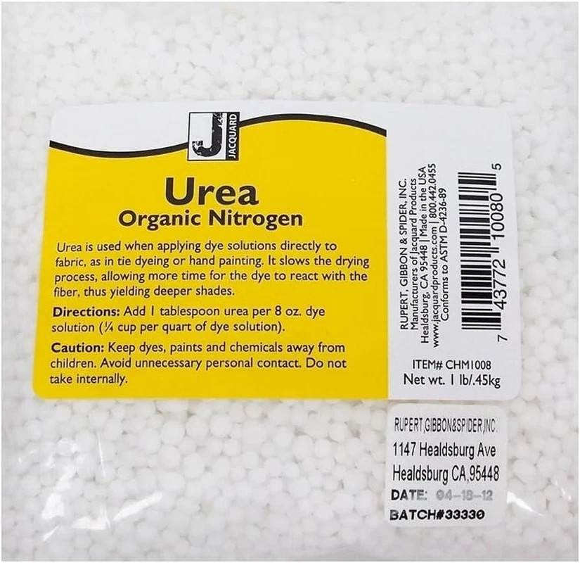 Urea 1Lb Pk for Tie Dye, Screen Printing & Fabric Dyeing | Prilled Ure