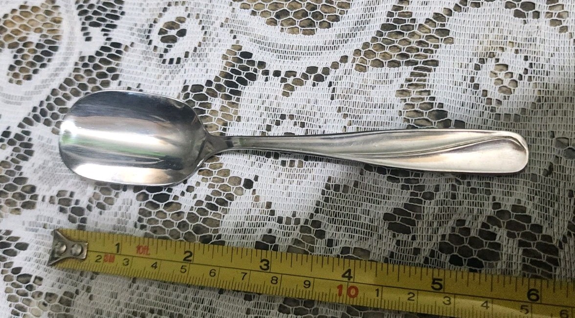 STAINLESS STEEL JAPAN 🇯🇵 MID-CENTURY-MODERN STYLE CHEESE  SCOOP 🧀