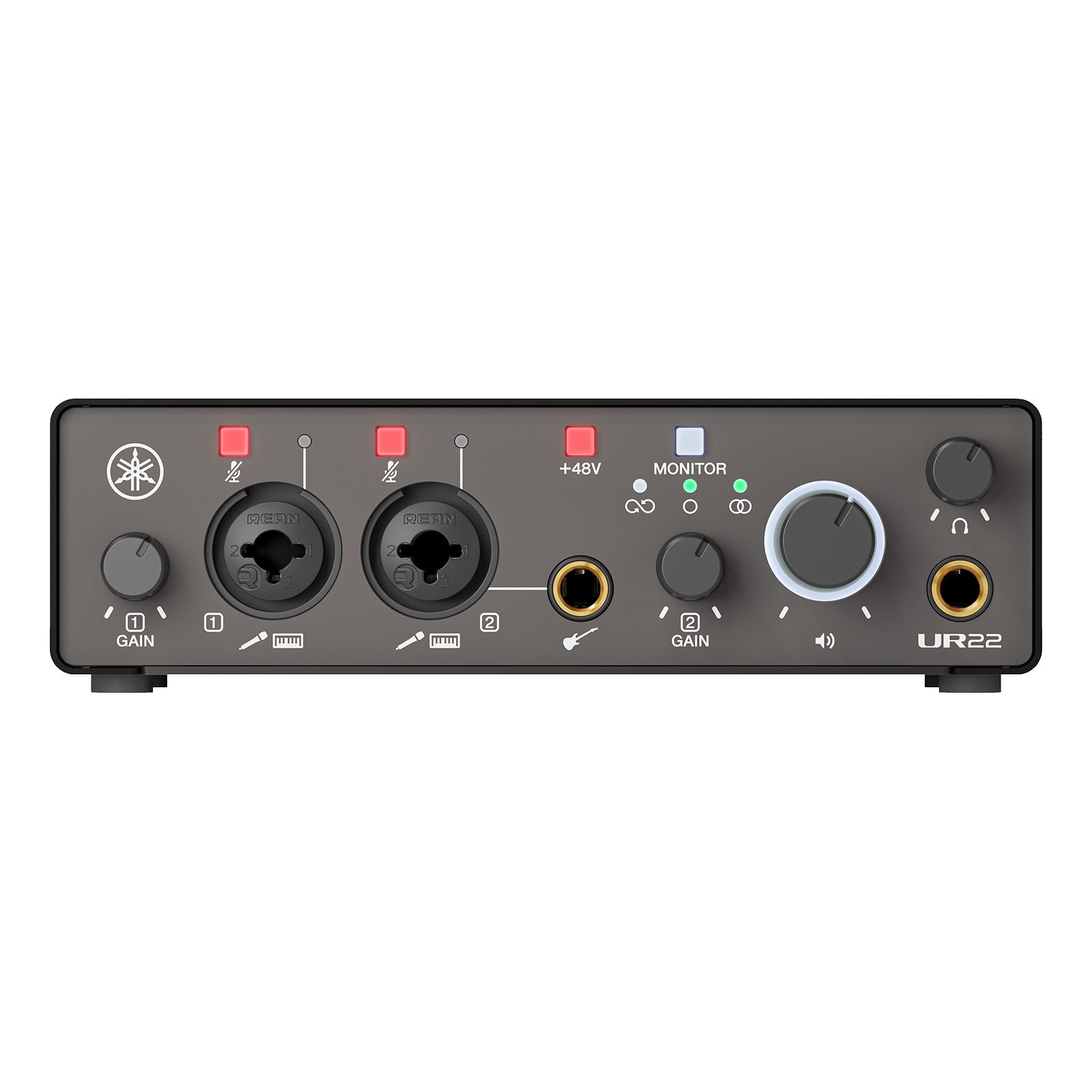 Yamaha Pro Audio UR22MK3 B 2-in/2-out USB-C Audio Interface - Black