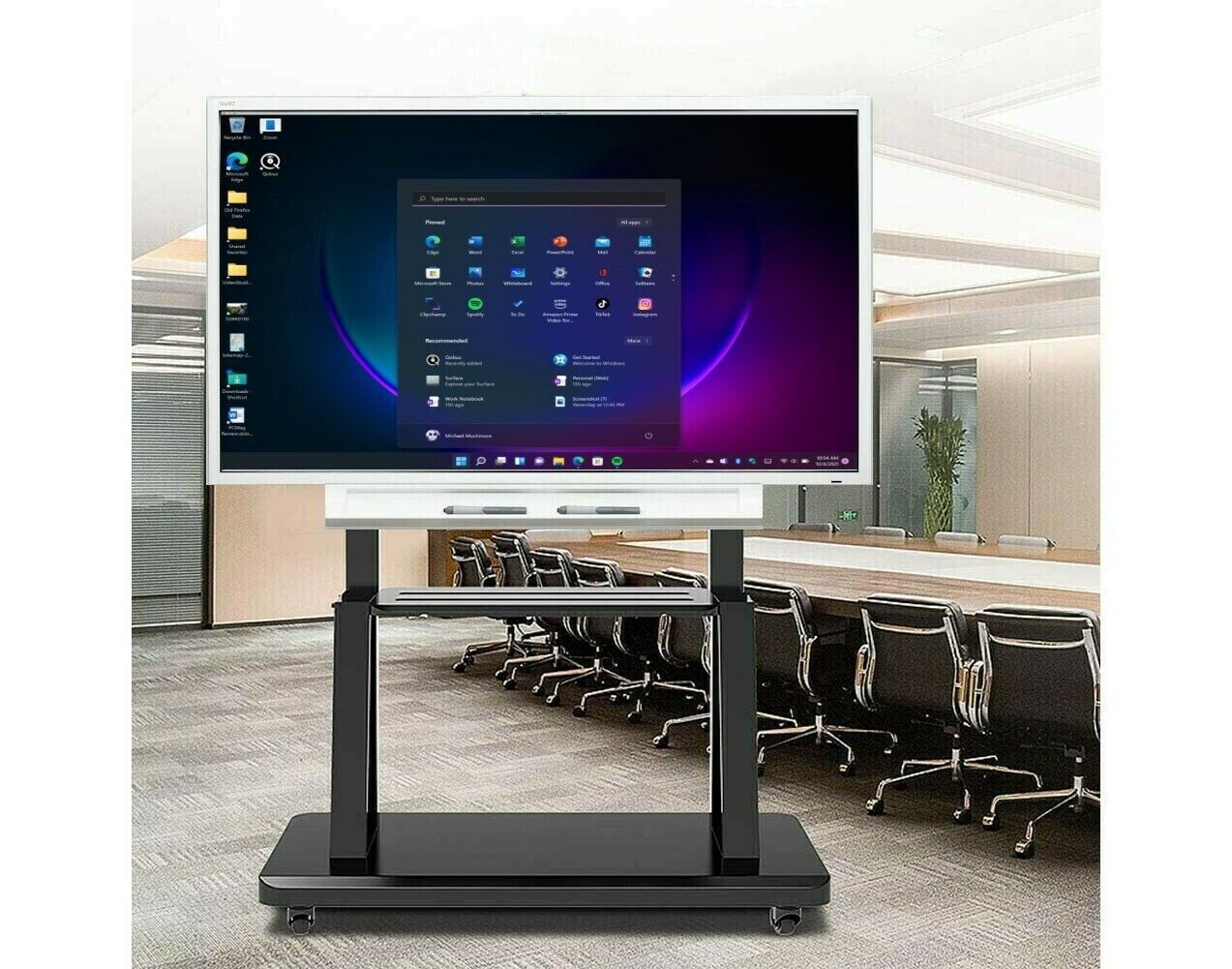 INTERACTIVE SMART BOARD SPNL 4065 with mobile floor stand (1YR GUARANTEE)