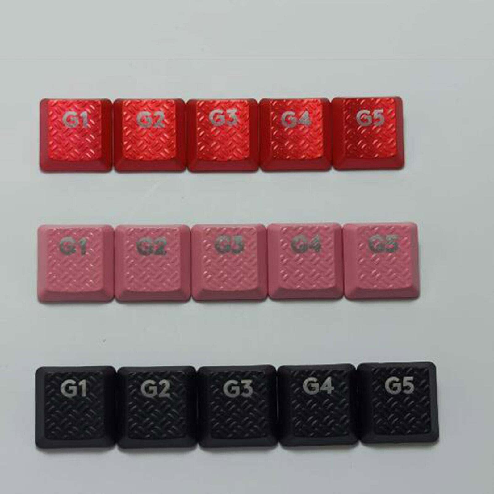 For Logitech G915 G913 G813 2nd G913TKL Keyboard Key Caps G1-G5 ABS Keycaps 5Pcs