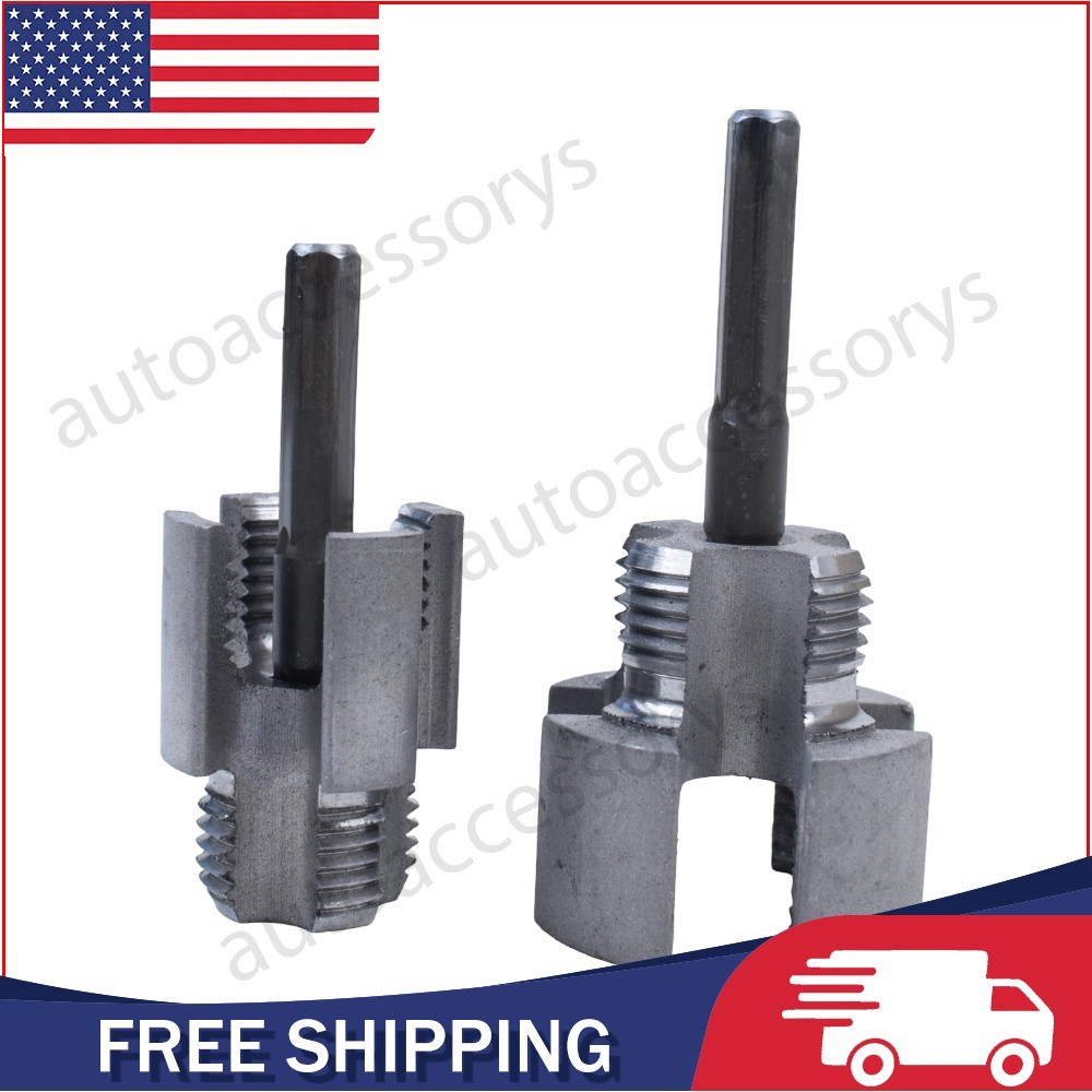 2pcs Integrated Internal & External Pipe Threading-Tool,PVC Pipe Threader Kit