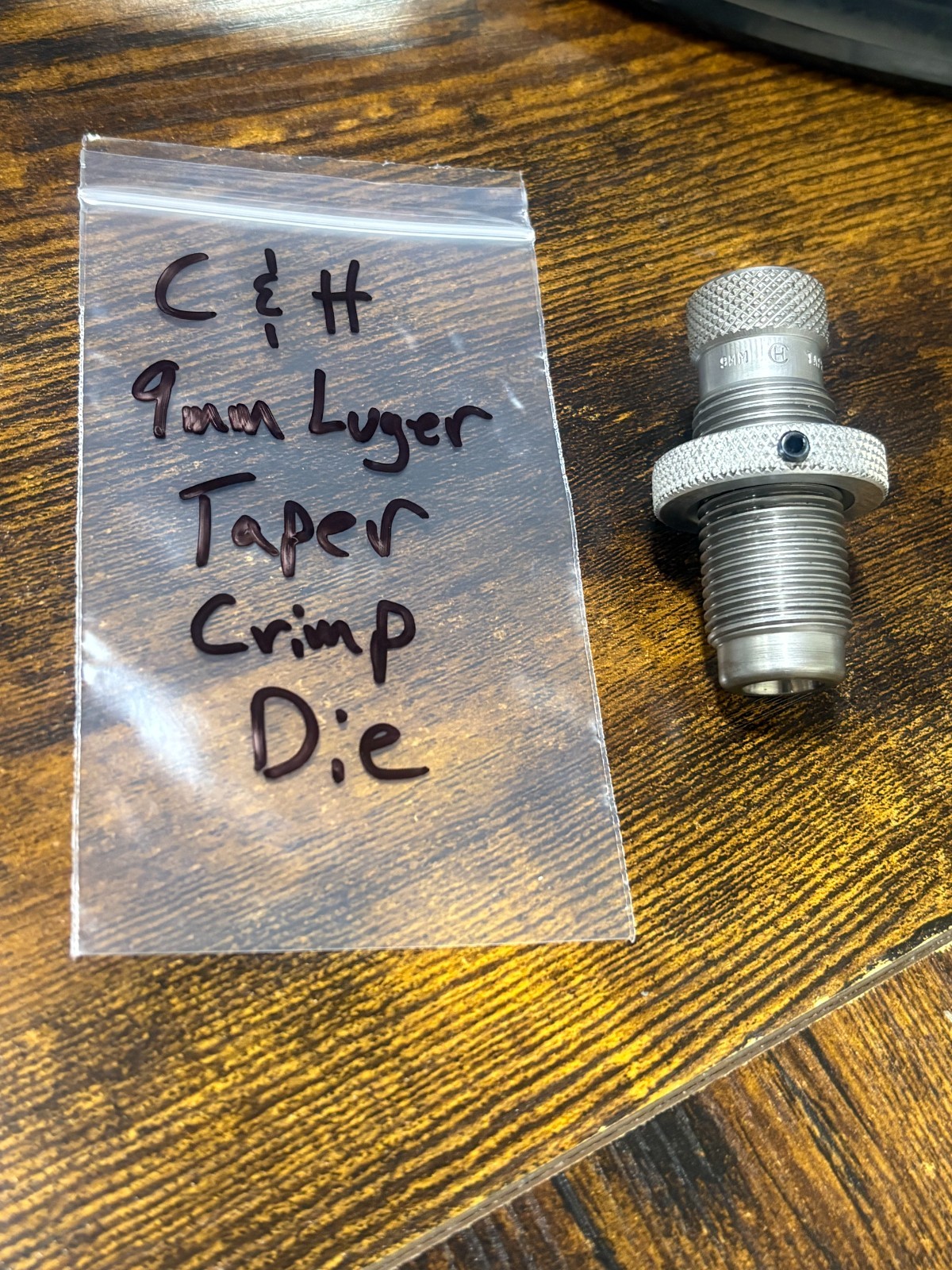 C&H Taper Crimp Die for 9 mm Luger