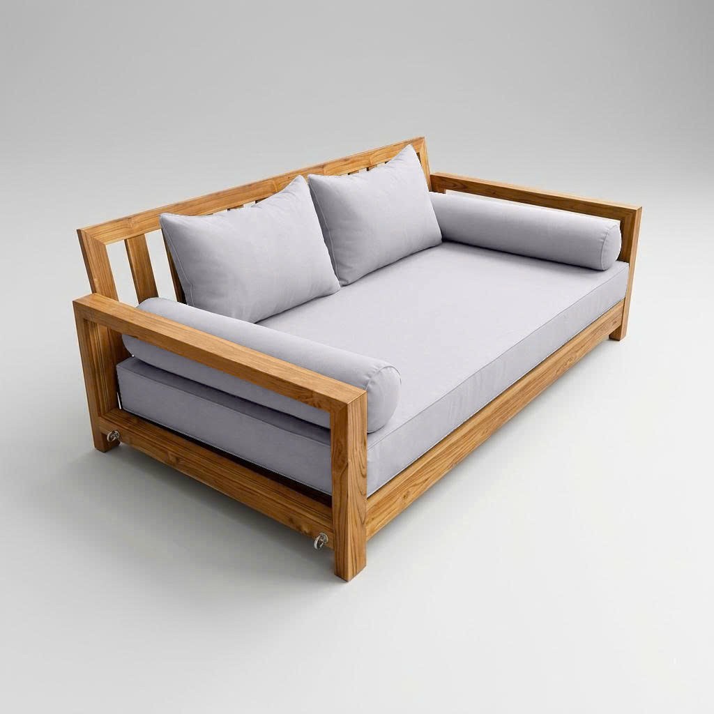 COVER ONLY STYLE 4 Mattress Pillow Daybed Porch Swing Pipe Trim Crib AD105