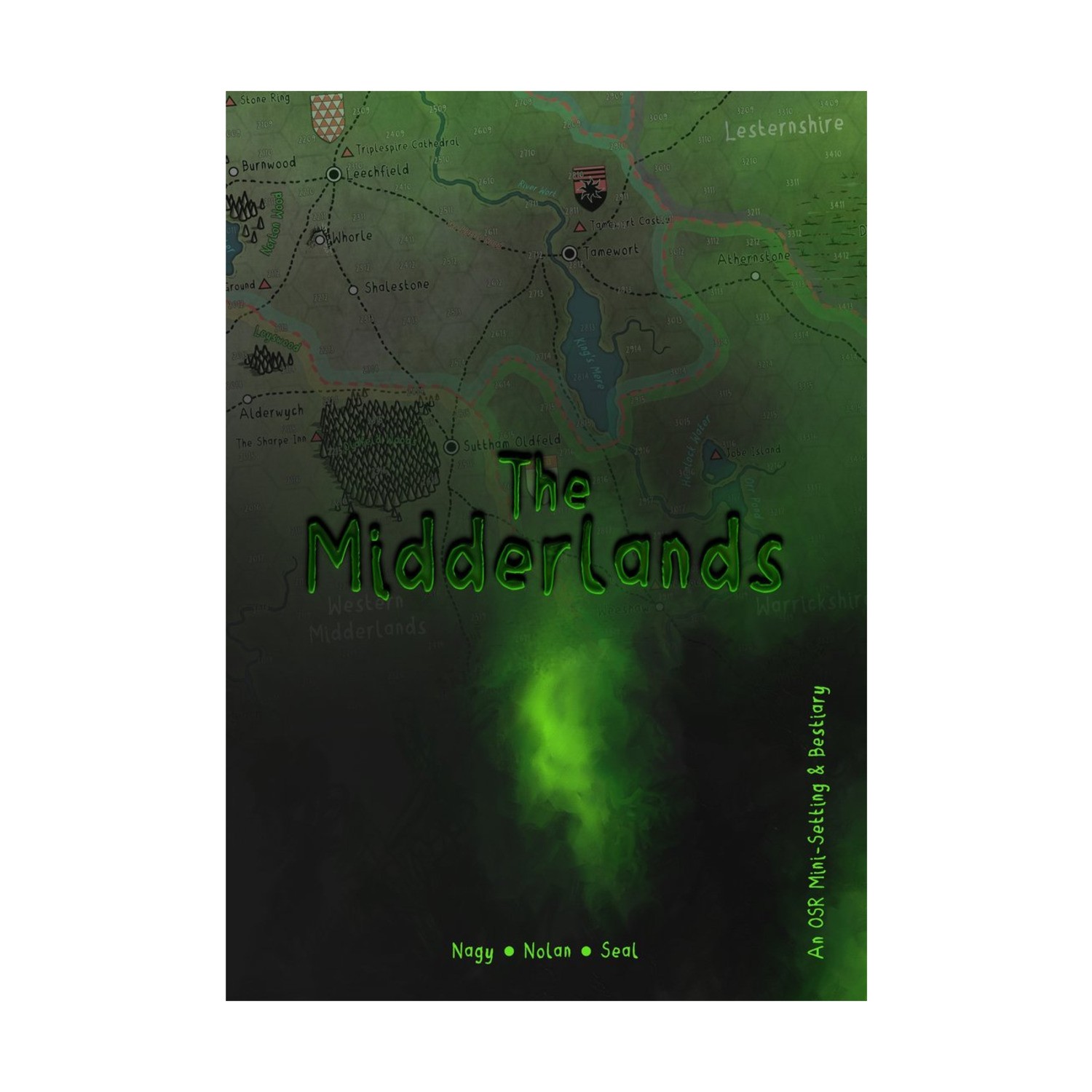 MonkeyBlood RPG Dark Fantasy Midderlands EX/NM