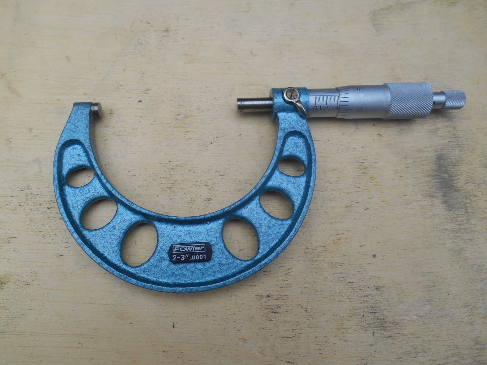 Fowler 2-3" micrometer, .0001", Made in Japan