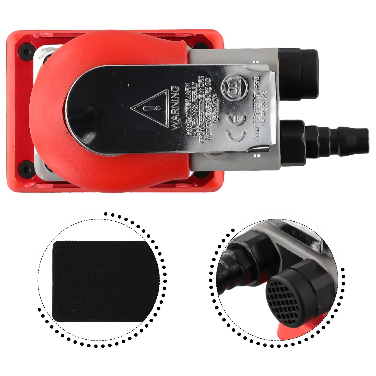 Compact Square Sander with 2 5mm Deflection Diameter for Precise Results