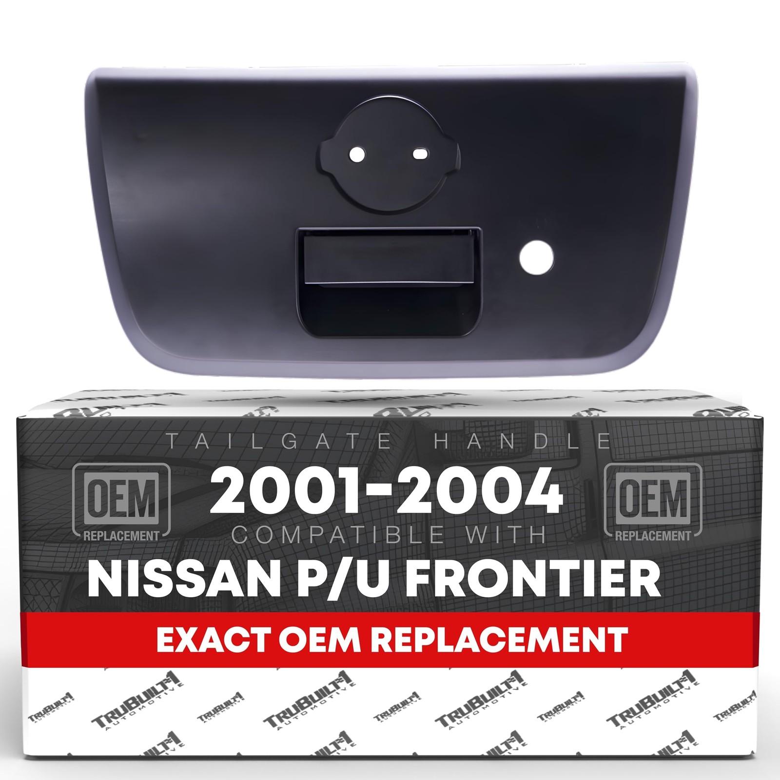 T1A Tailgate Handle Assembly- Compatible with 2001-2004 Nissan Pick Up Fronti...