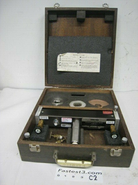 Ametek Type K Stainless Steel Pneumatic Deadweight / Pressure Tester PK-254WC-SS