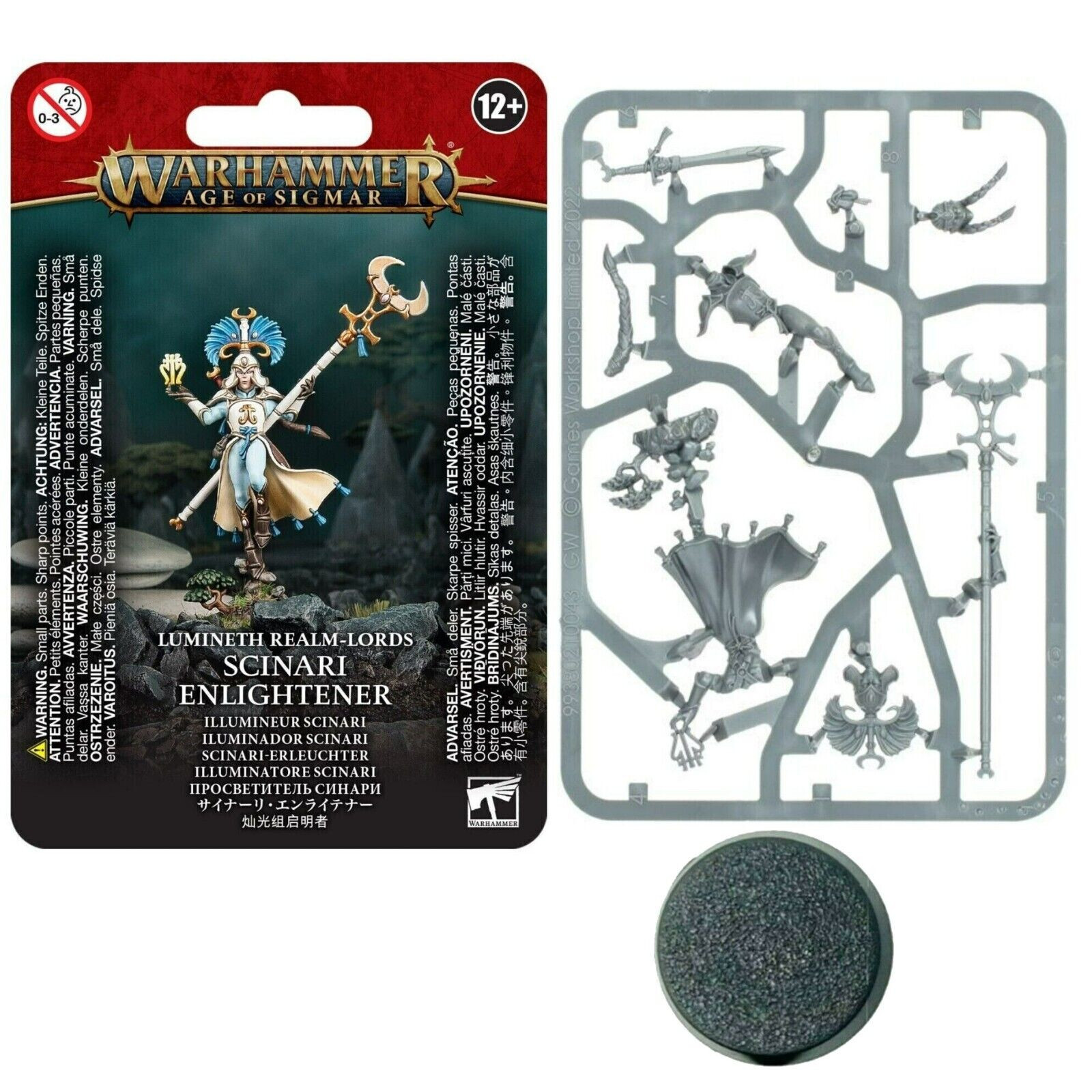 Scinari Enlightener Lumineth Realm Lords High Elf Elves Age of Sigmar Old World