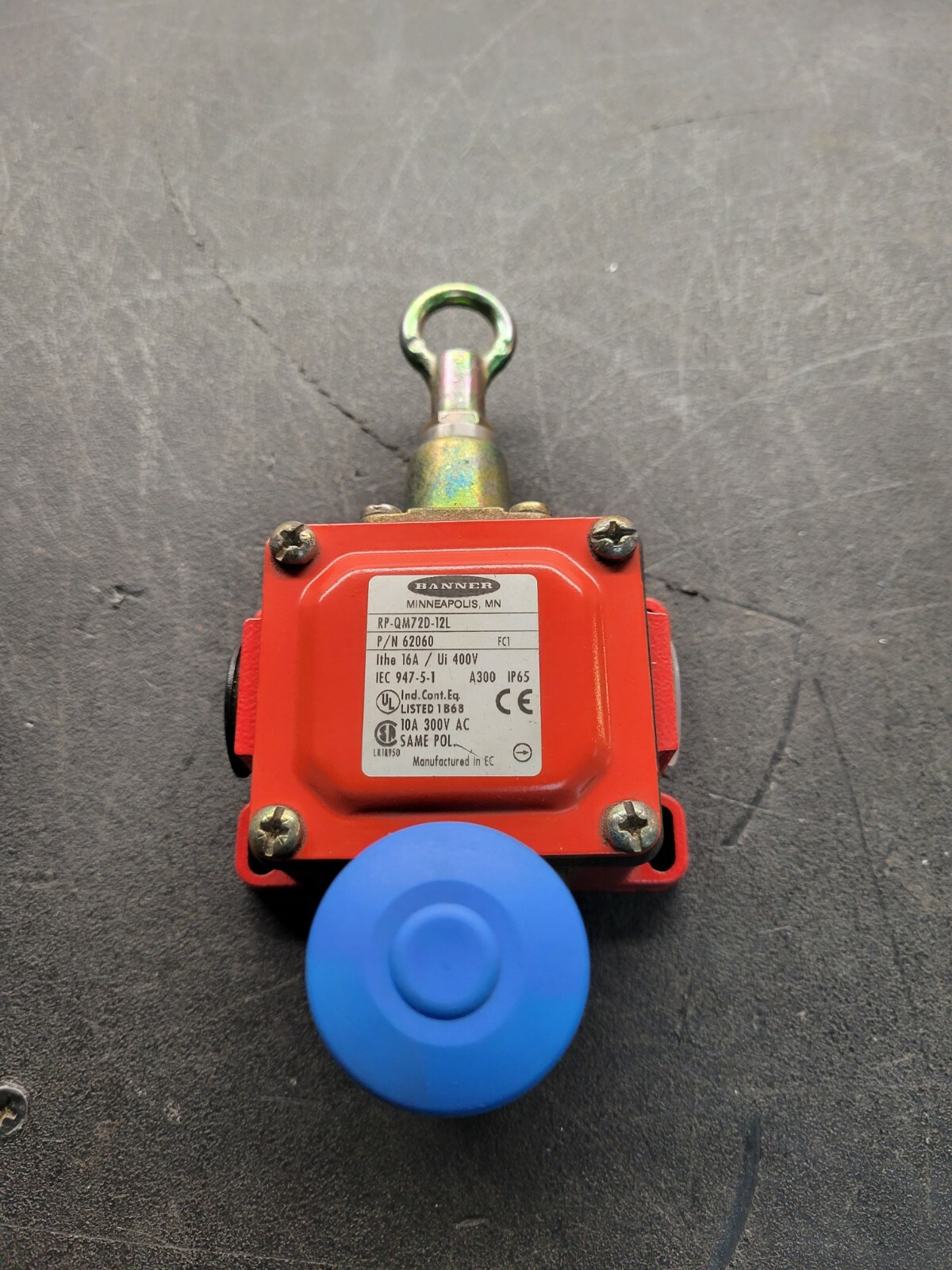 NEW NOS Banner RP-QM72D-12L Switch