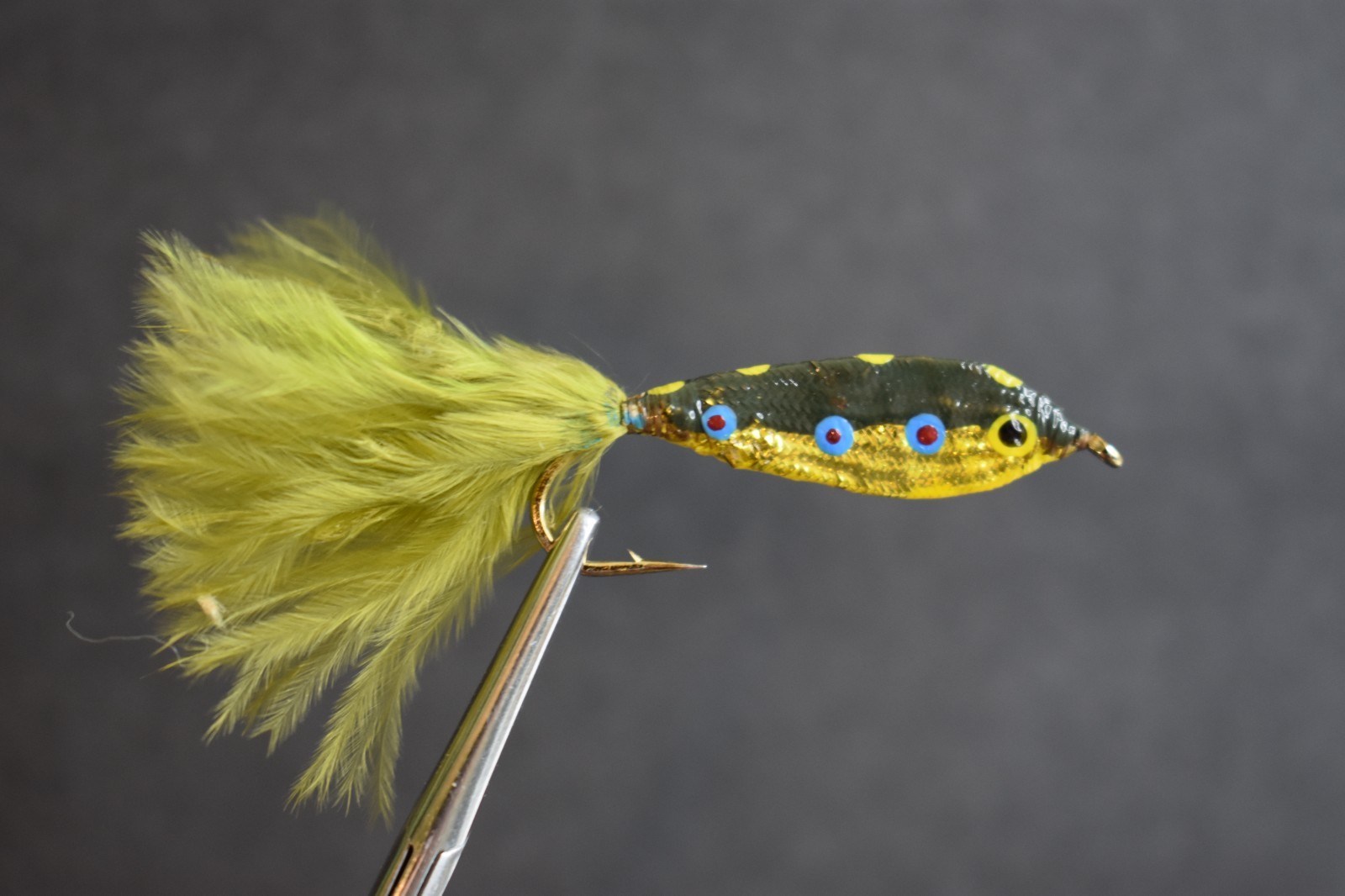 Brook Trout w/Blue Spots EPOXY MINNOW Nymph Fishing Flies 1 Fly, U Choose