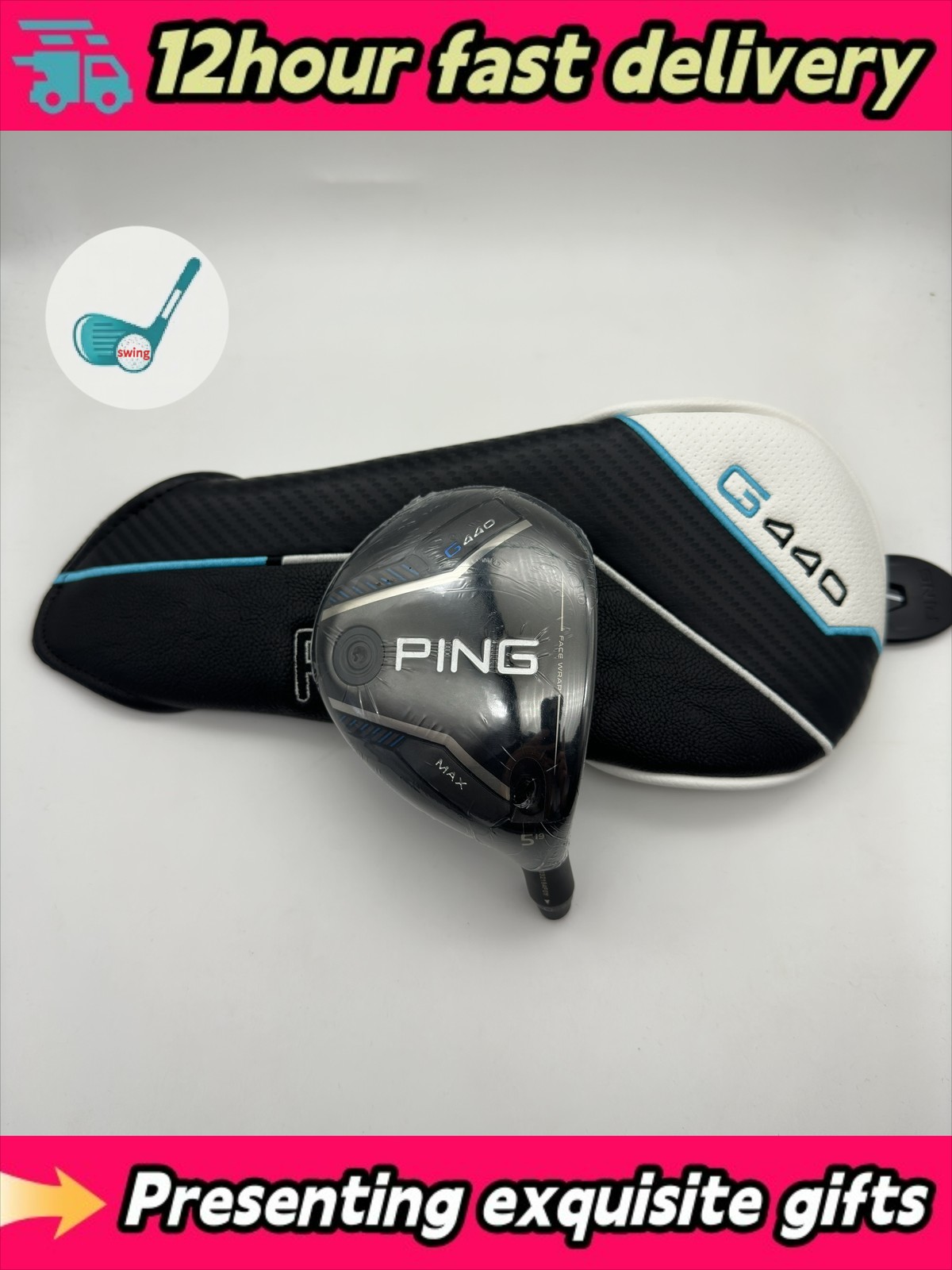 Ping G440 MAX 5W 19 ° Head Only Right-Handed With Head Cover Black