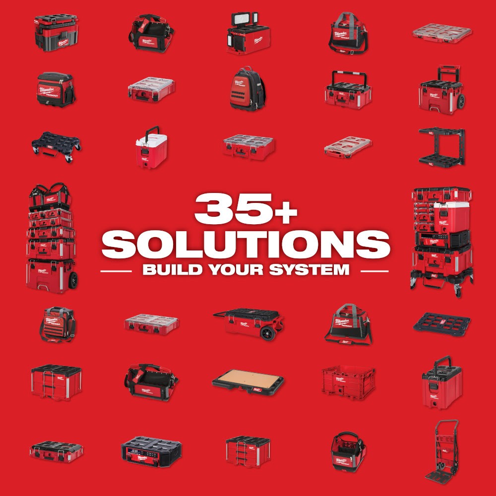 For Milwaukee 48-22-8432 Packout Deep Compartment Box with 2 Compartments US