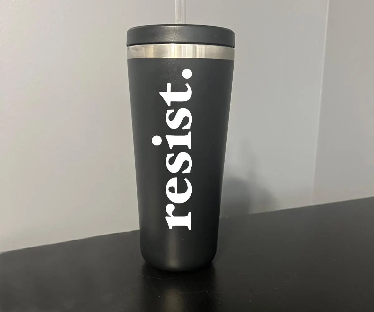 RESIST Vinyl Decal – Political Activism Sticker