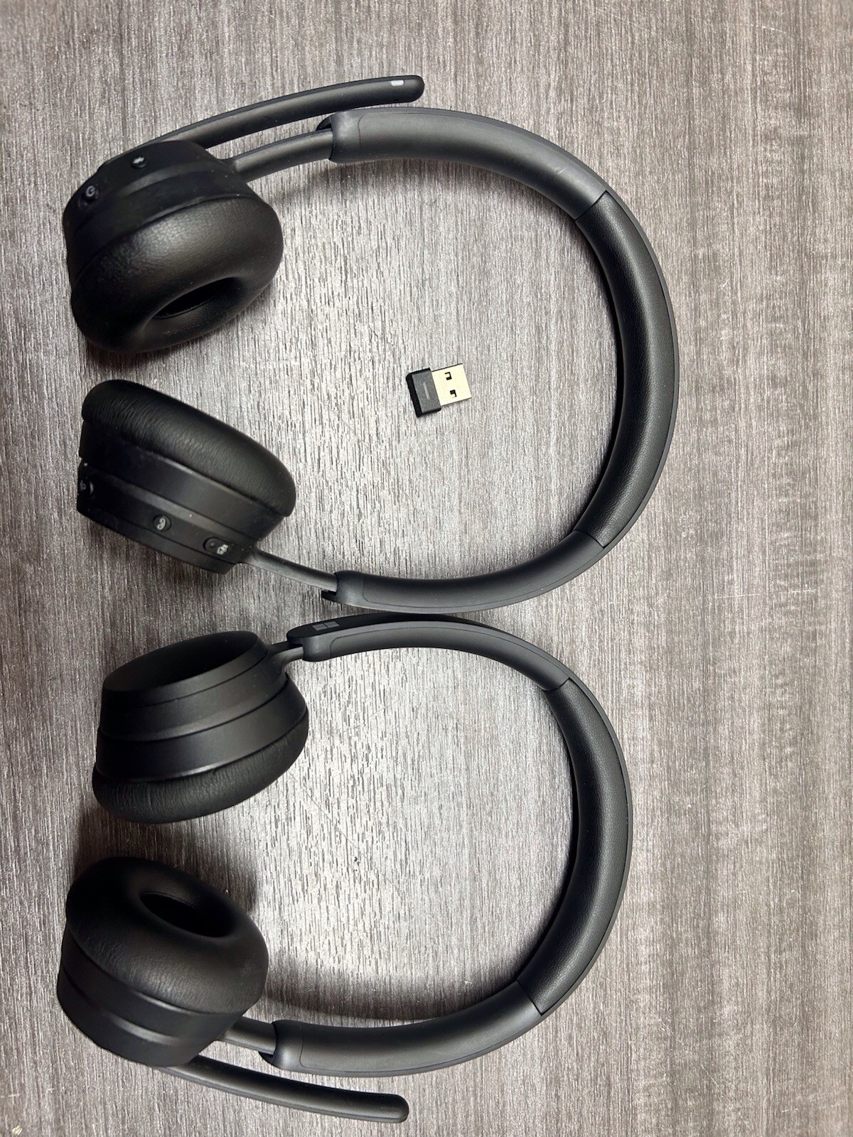 Lot Of 2 Microsoft Modern Wireless Bluetooth Headset Black | #D64