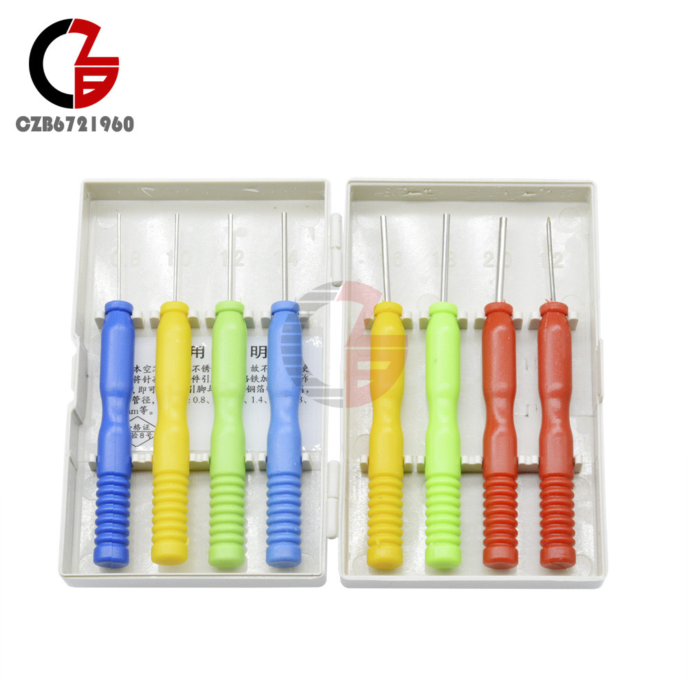 8PCS/Lots Hollow needles desoldering tool electronic components Stainless steel